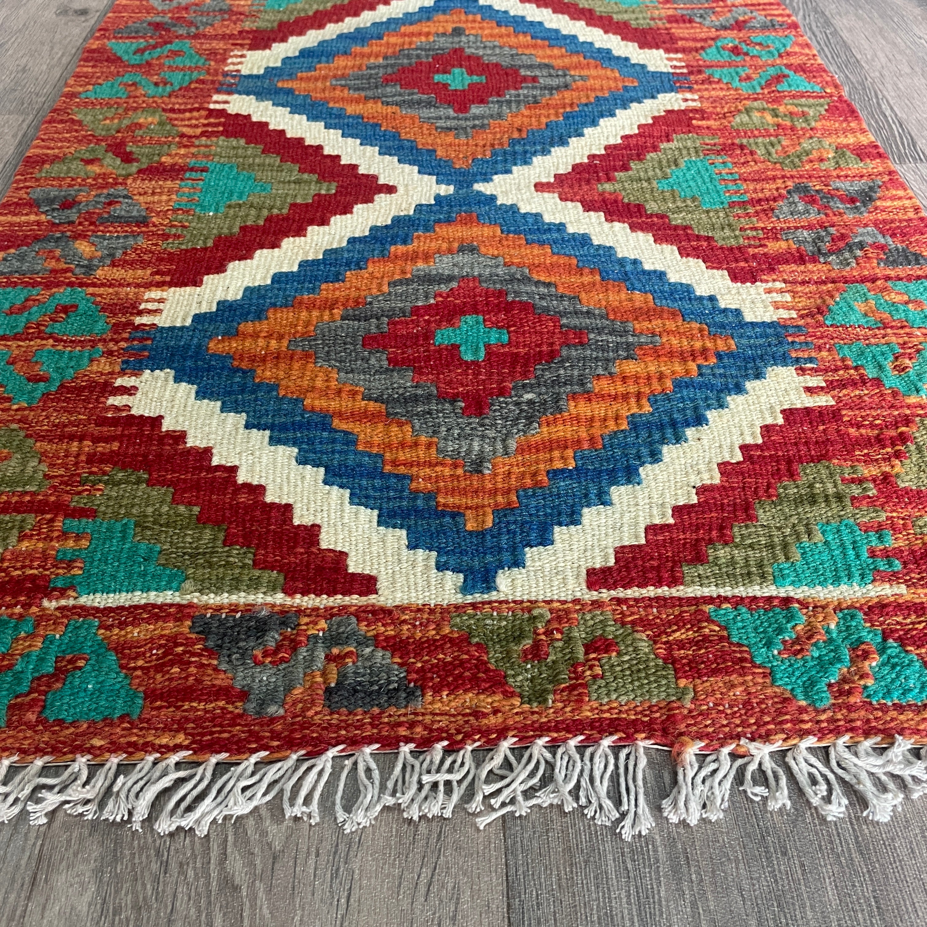 Afghan Kilim Door Mat