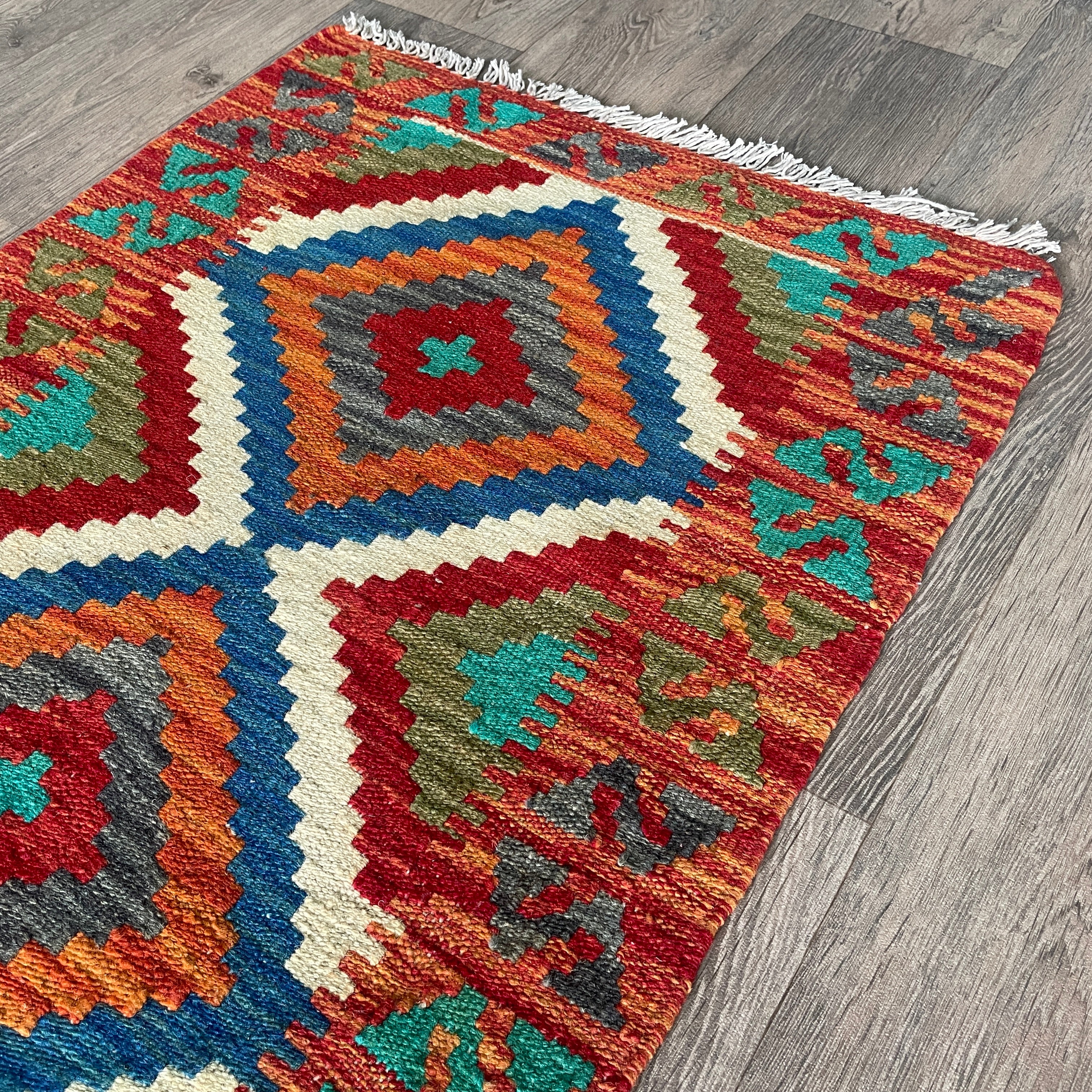 Afghan Kilim Door Mat