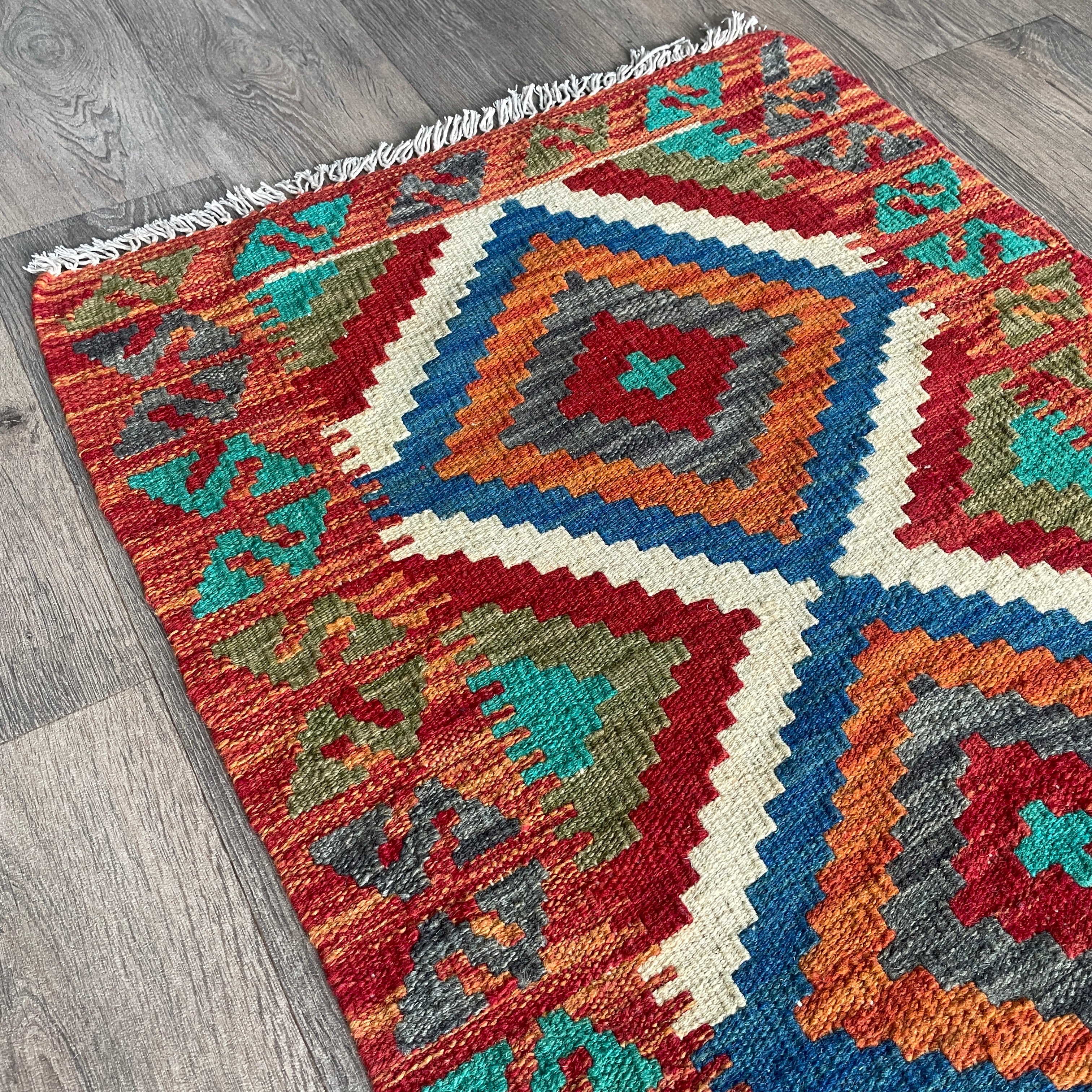 Afghan Kilim Door Mat