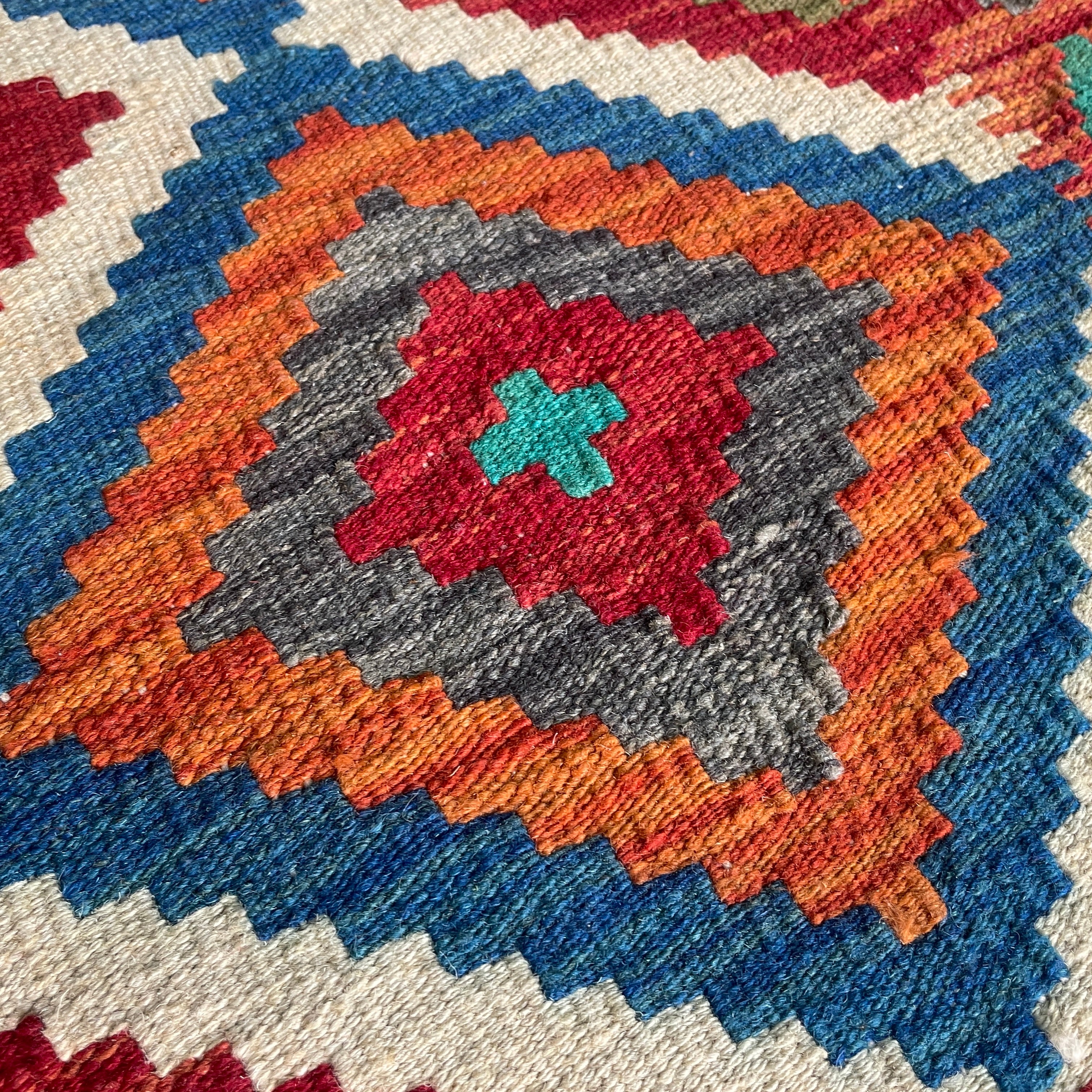 Afghan Kilim Door Mat