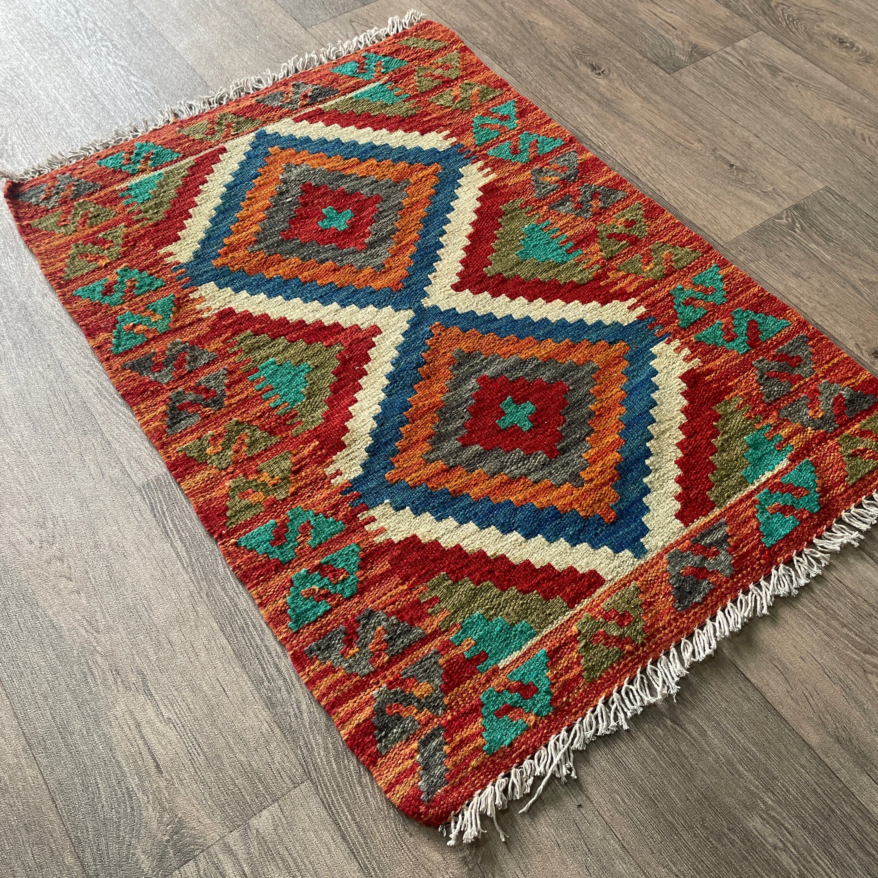 Afghan Kilim Door Mat