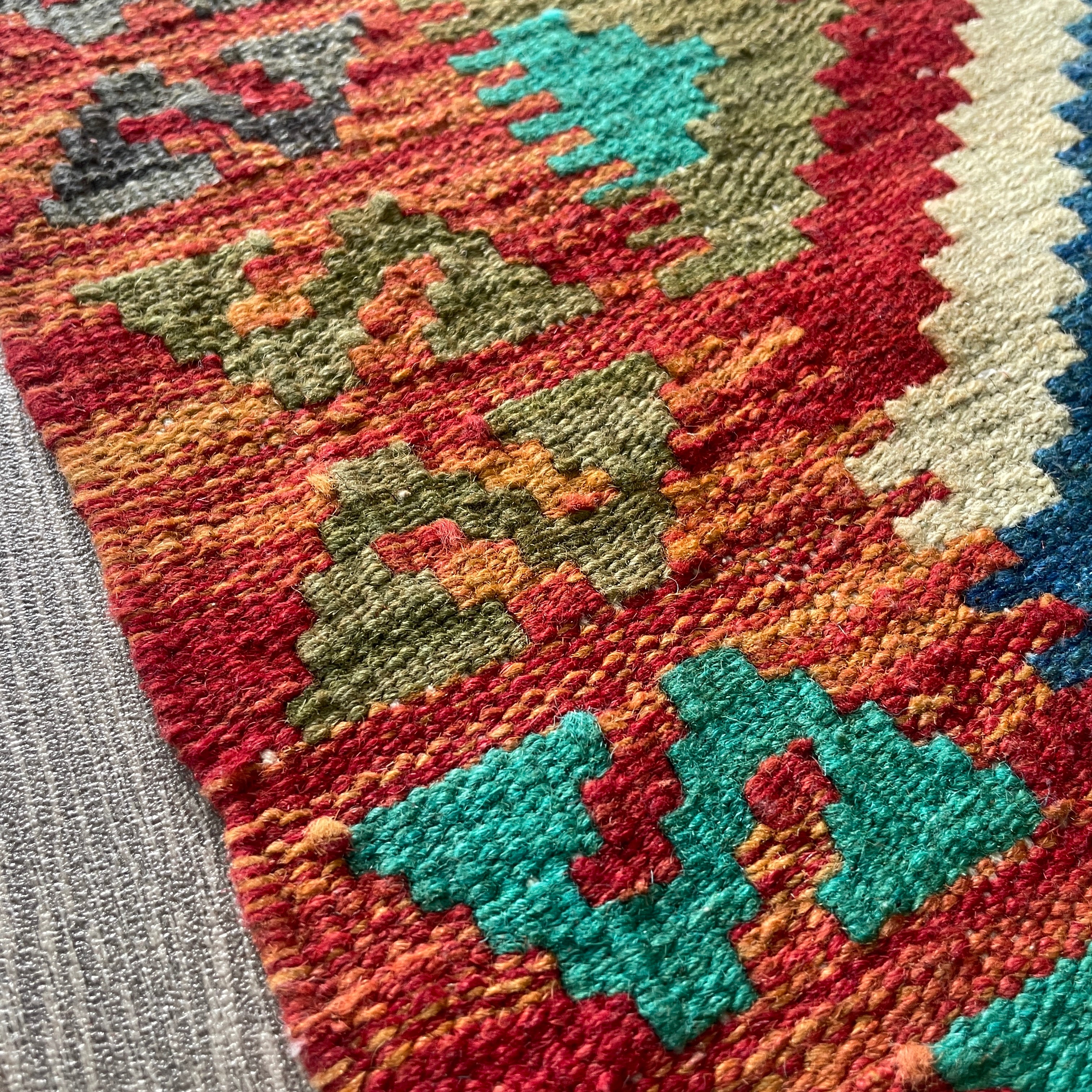 Afghan Kilim Door Mat