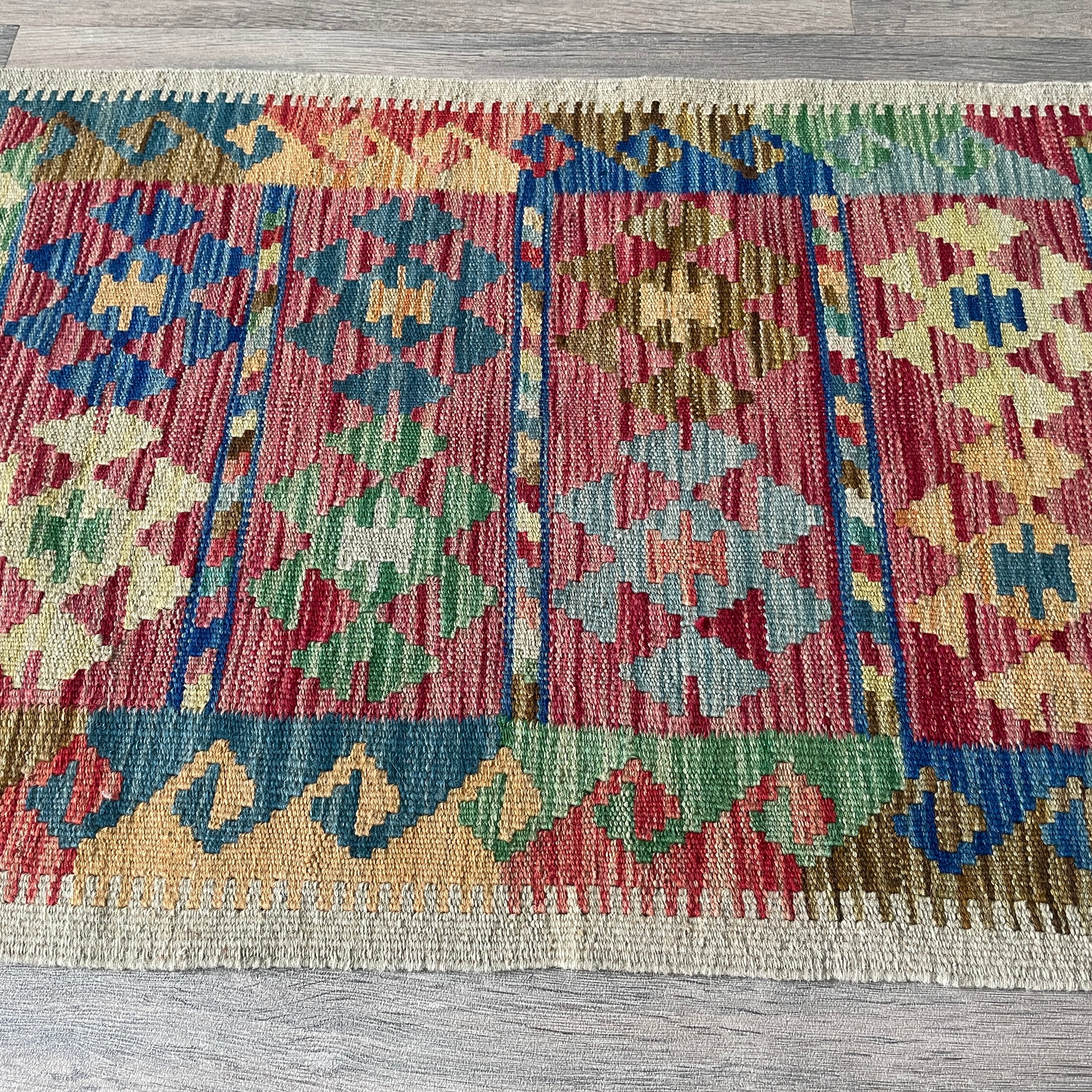 Afghan Kilim Door Mat