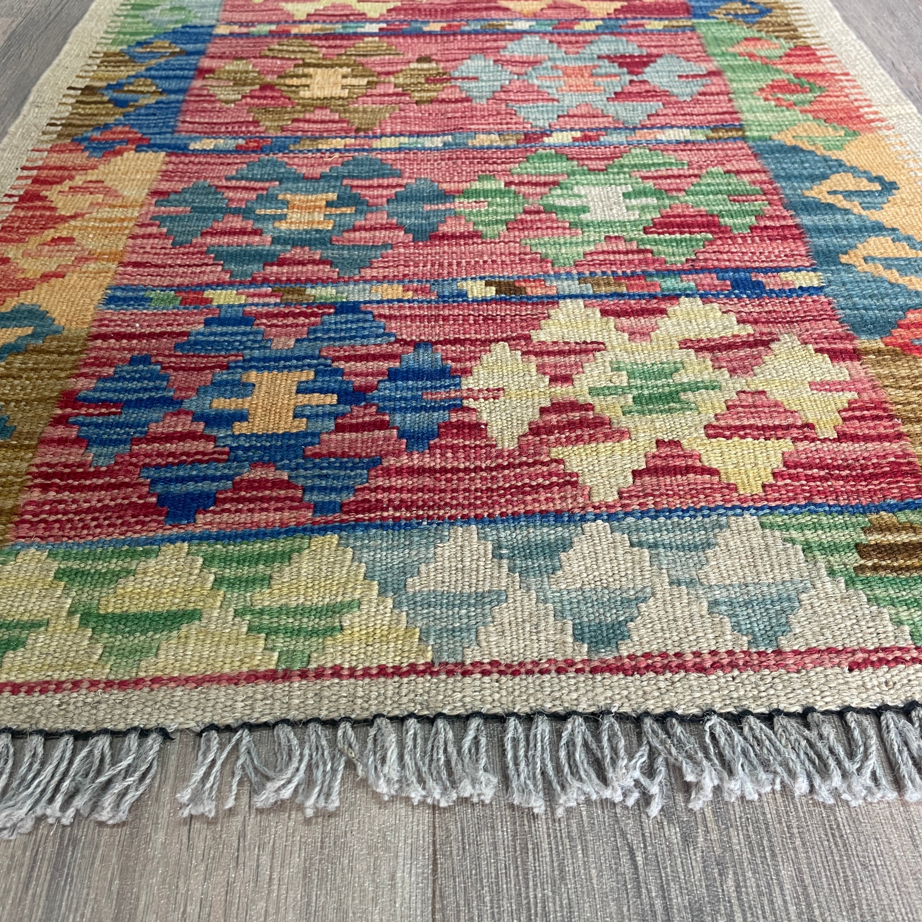 Afghan Kilim Door Mat