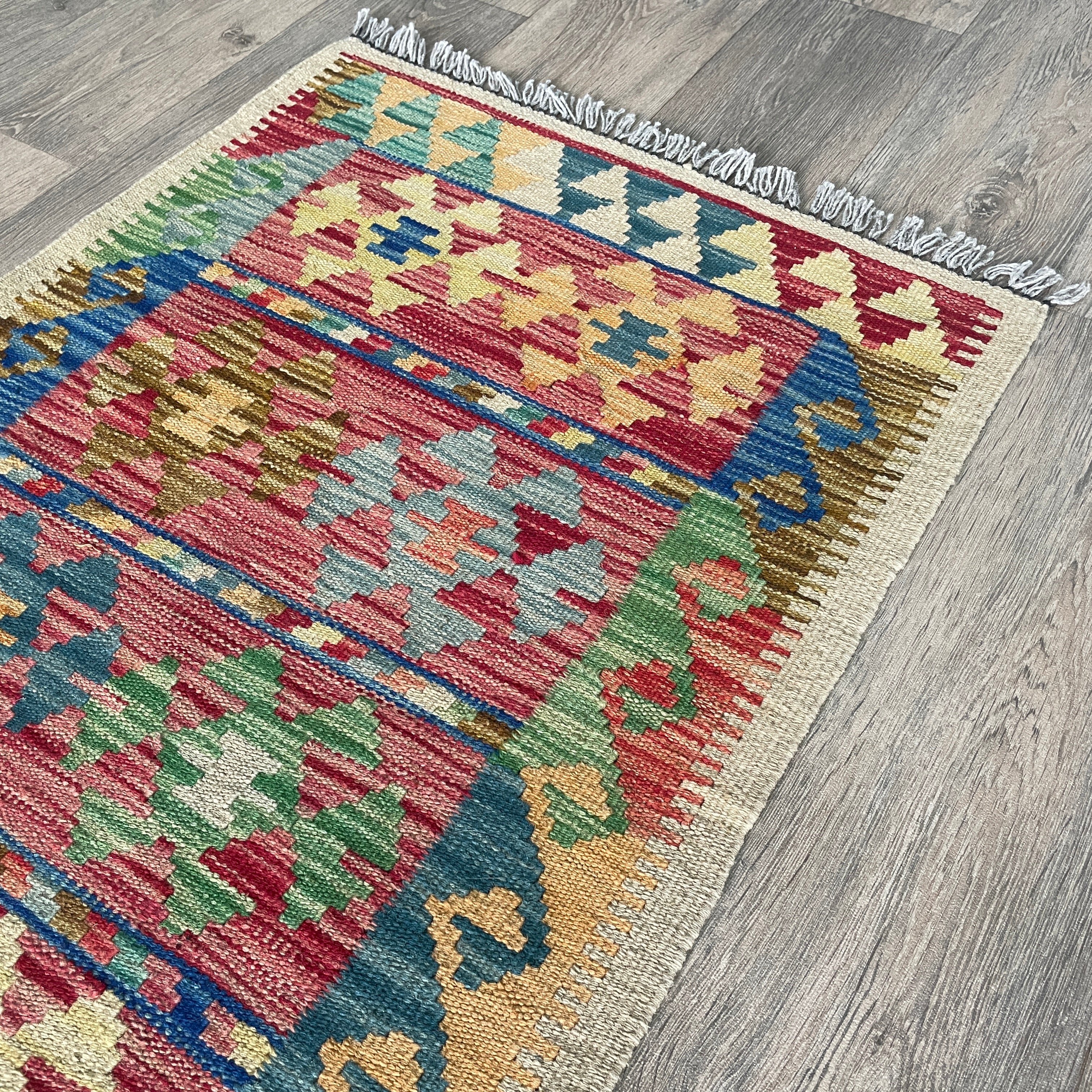 Afghan Kilim Door Mat