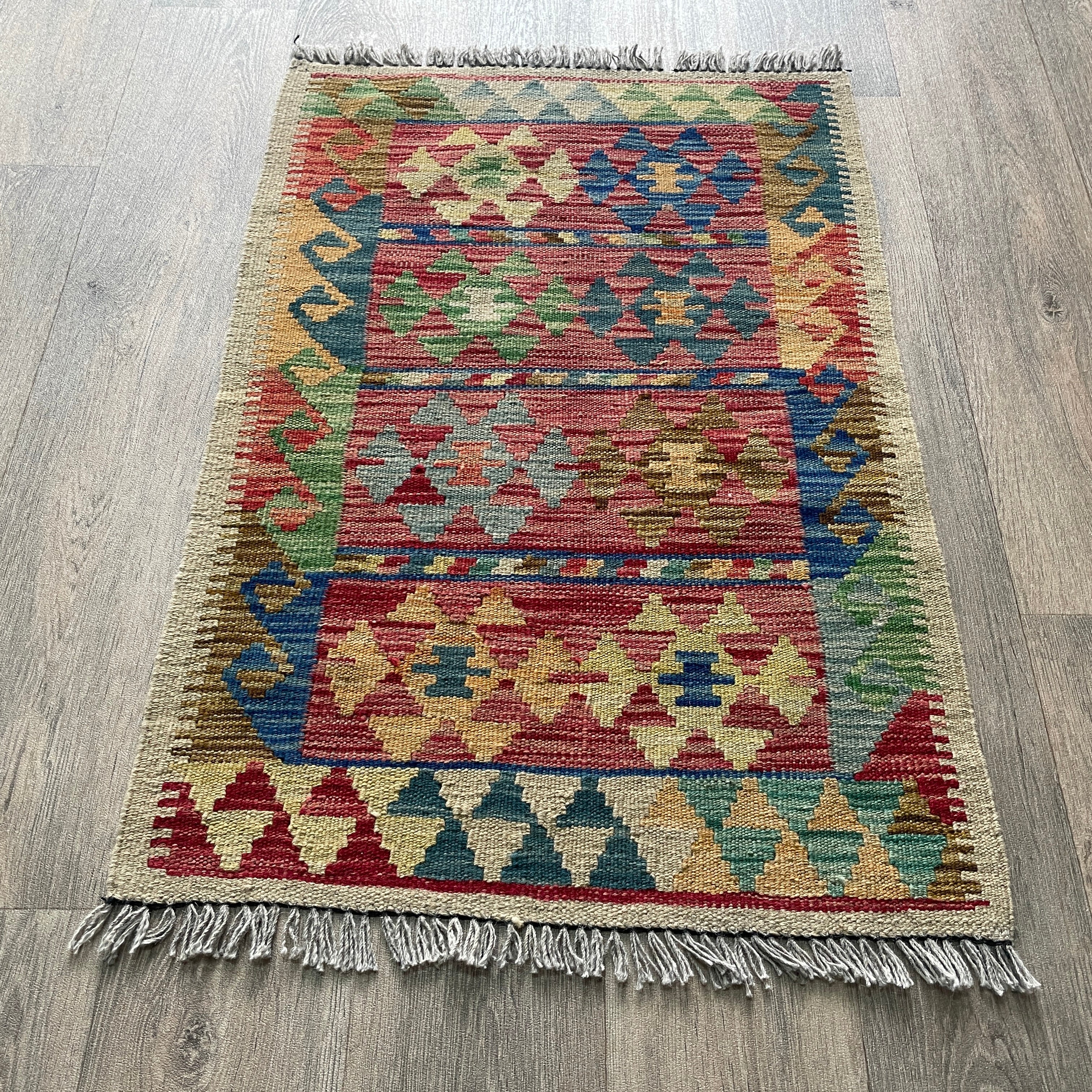Afghan Kilim Door Mat
