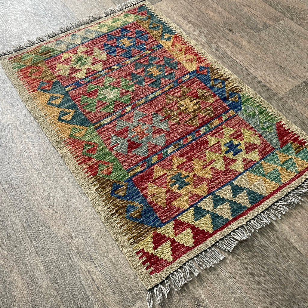 Afghan Kilim Door Mat