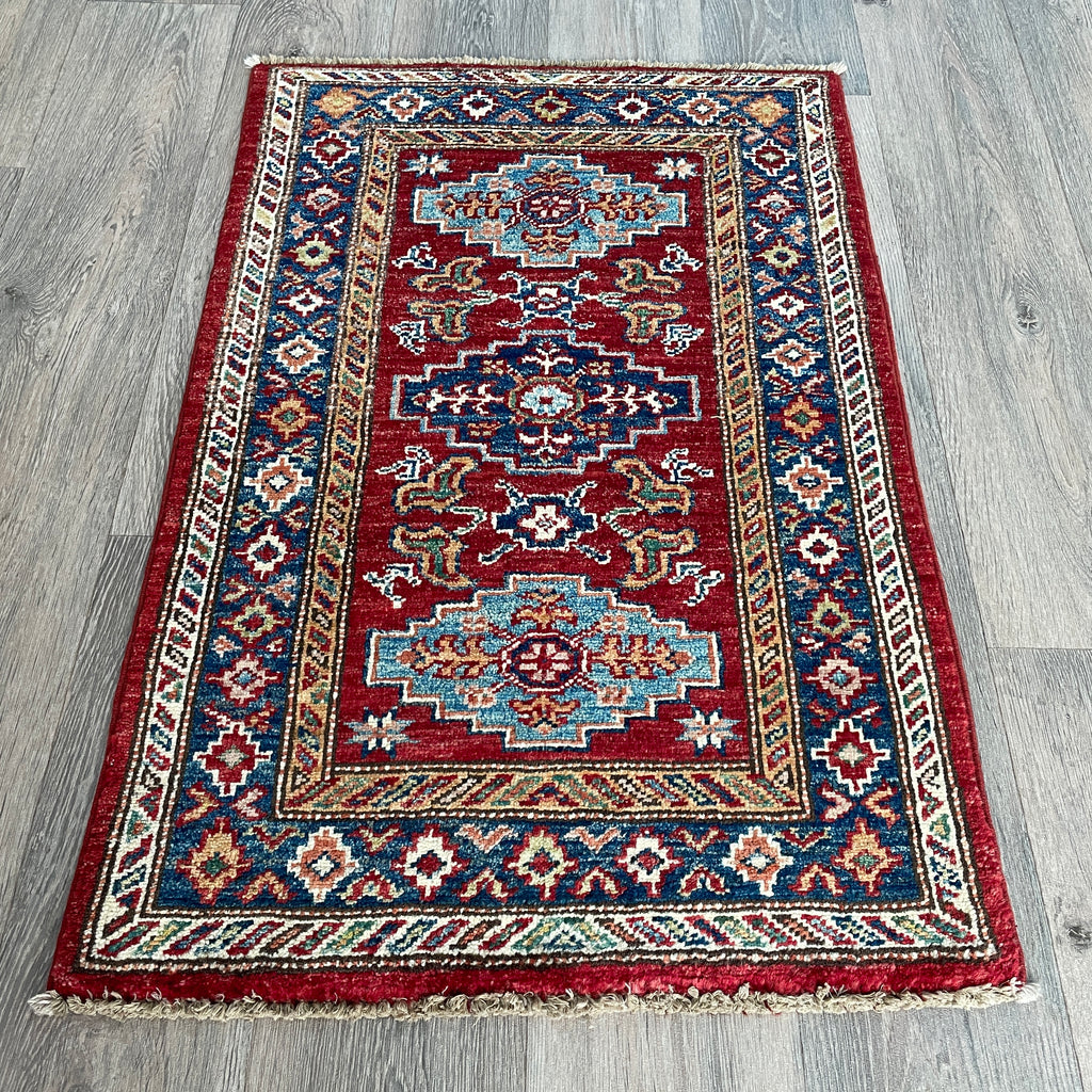 Afghan Super Kazak Small Rug