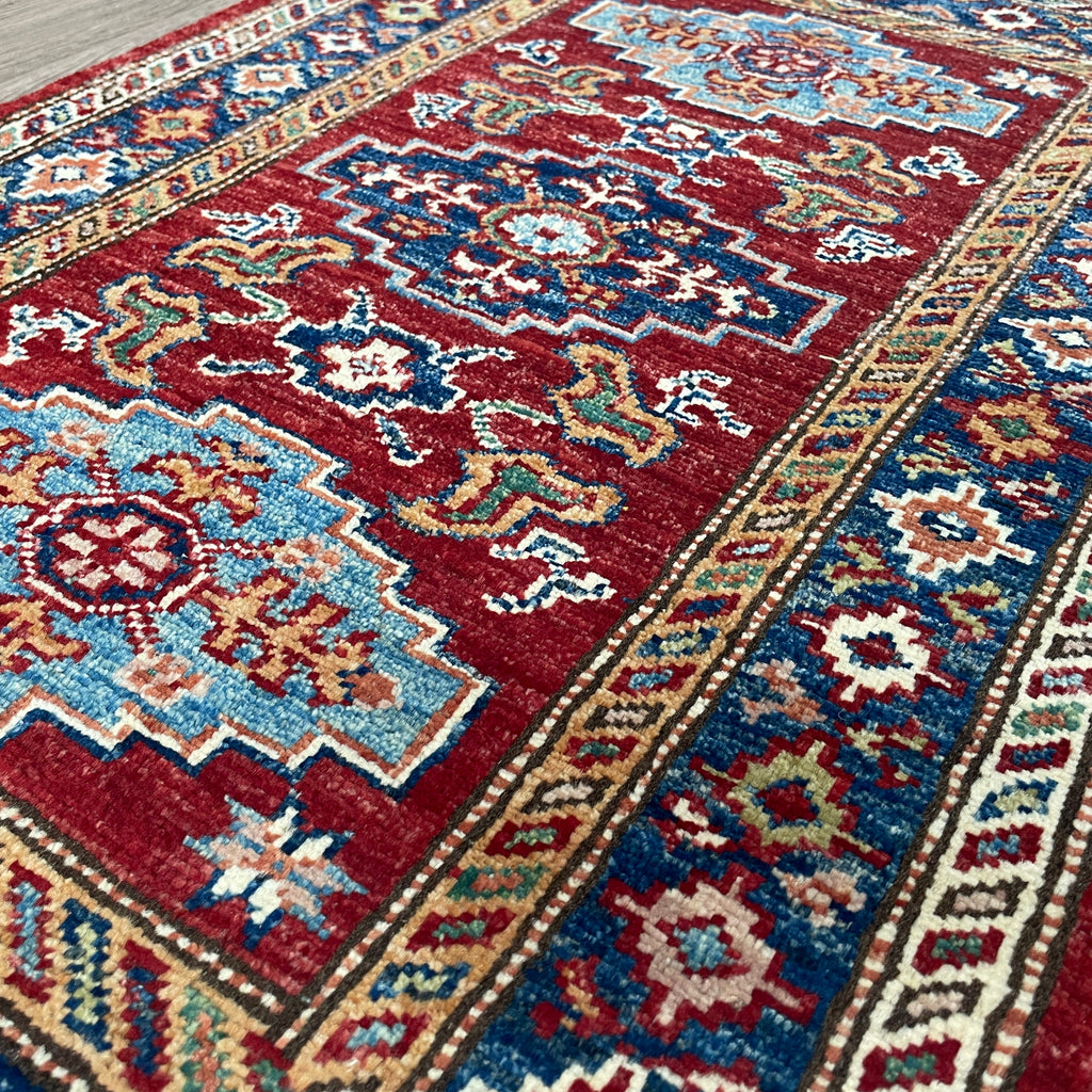Afghan Super Kazak Small Rug
