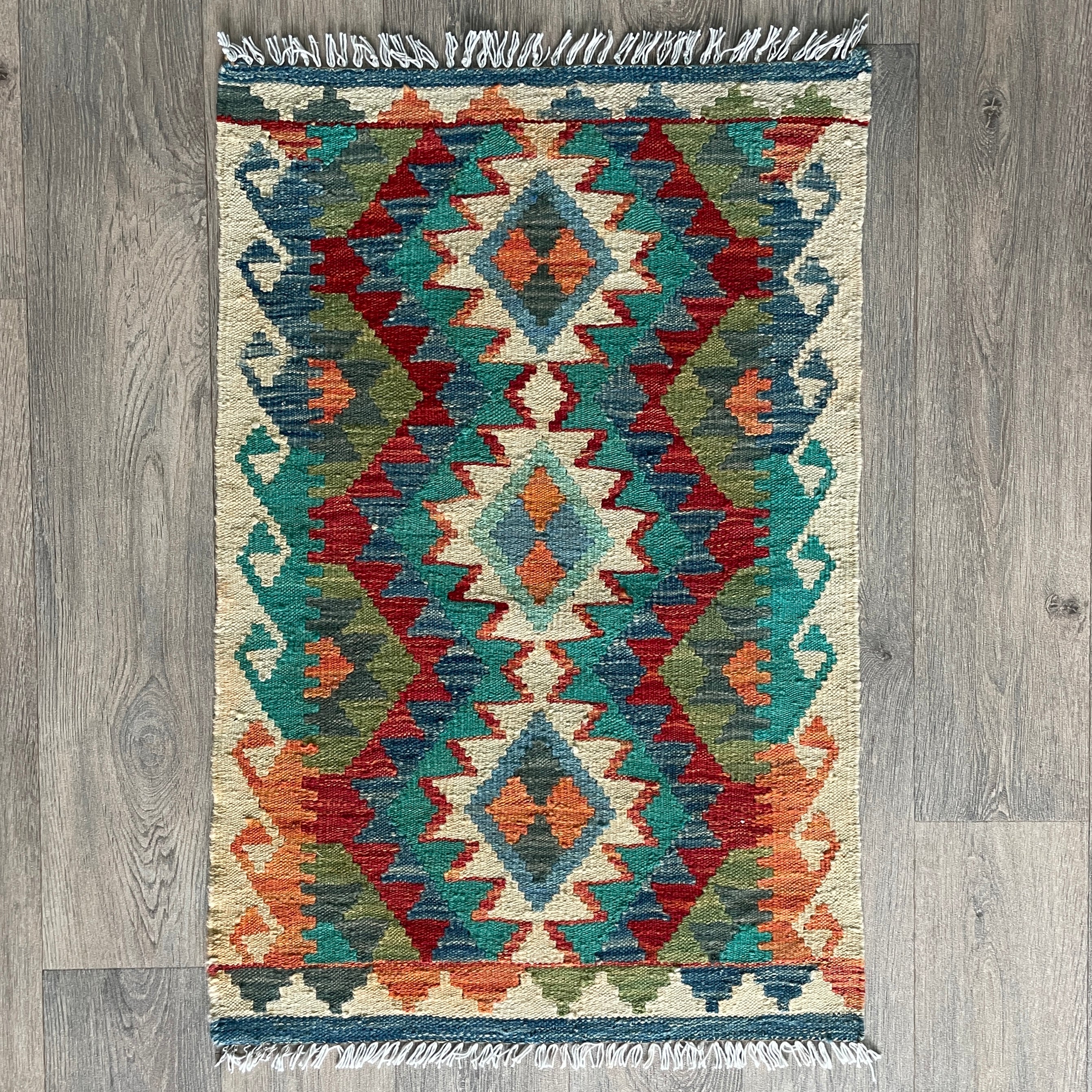 Afghan Kilim Door Mat