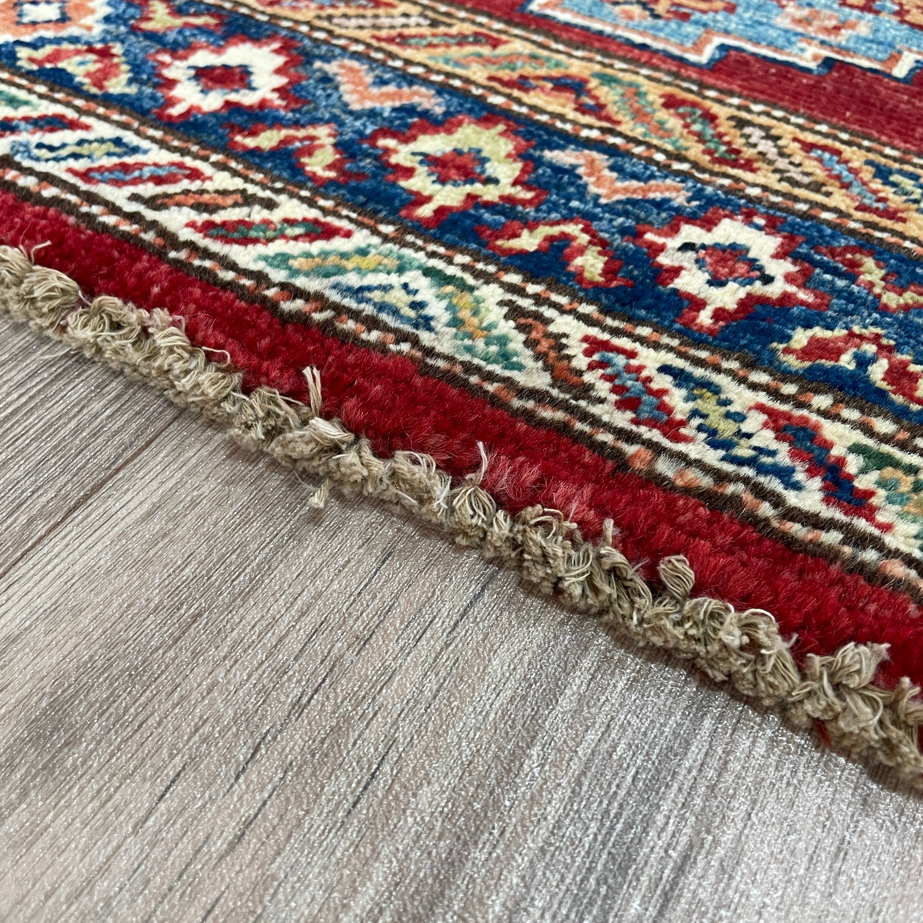 Afghan Super Kazak Small Rug