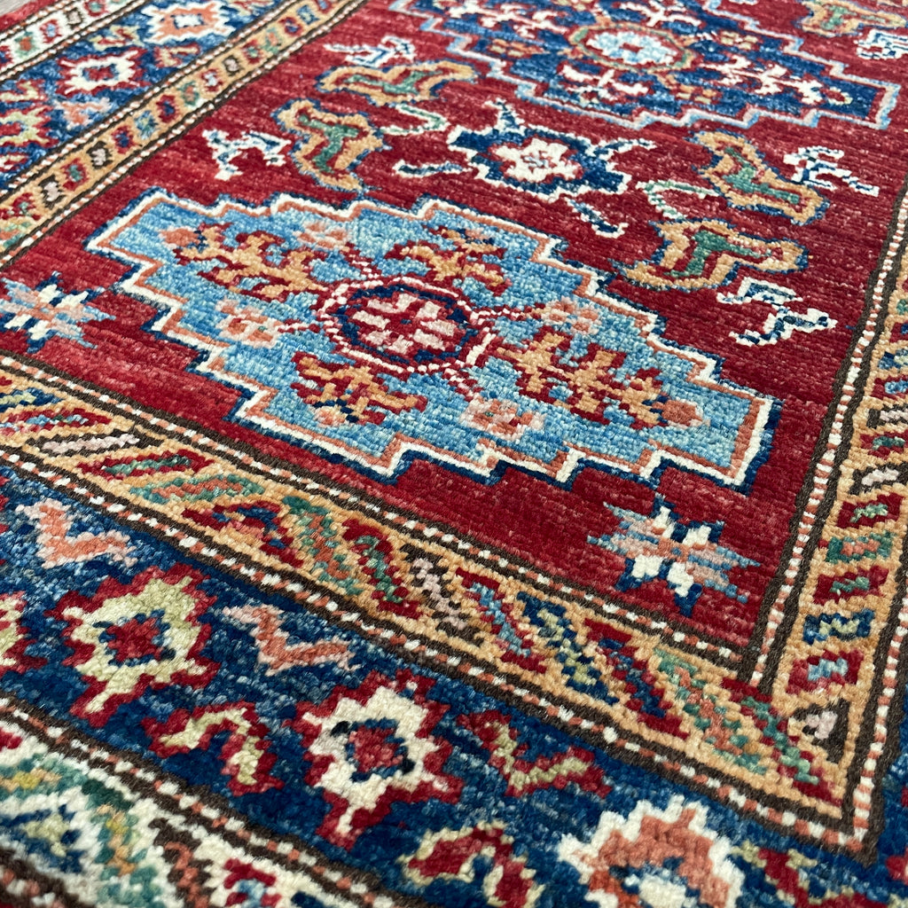 Afghan Super Kazak Small Rug