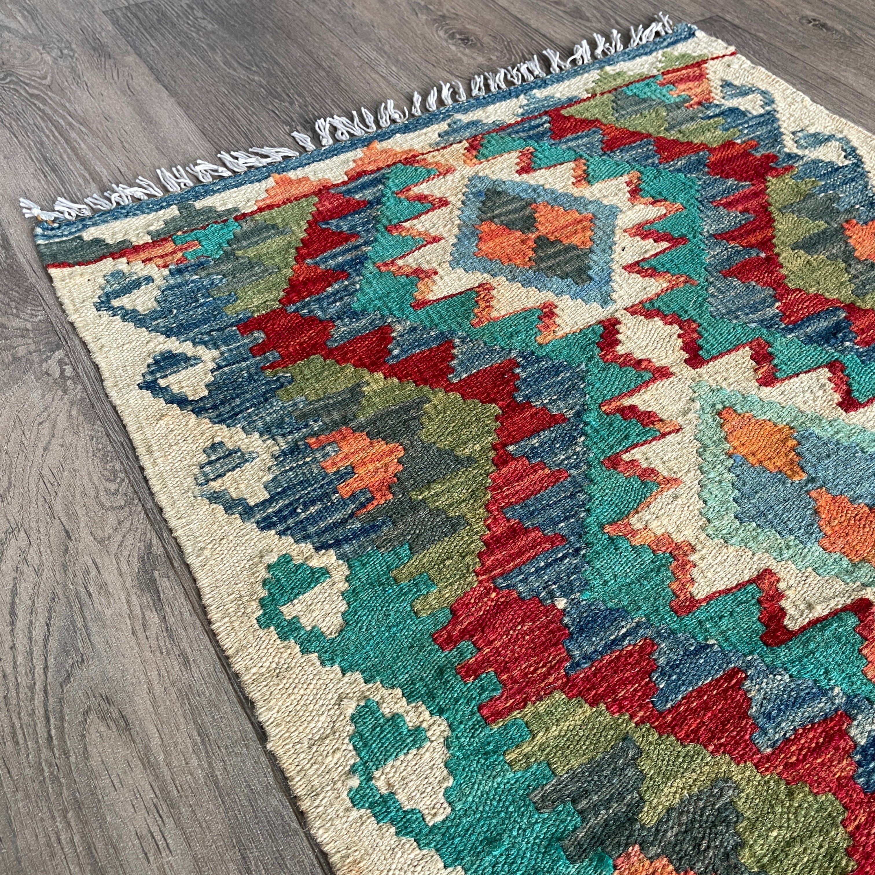 Afghan Kilim Door Mat