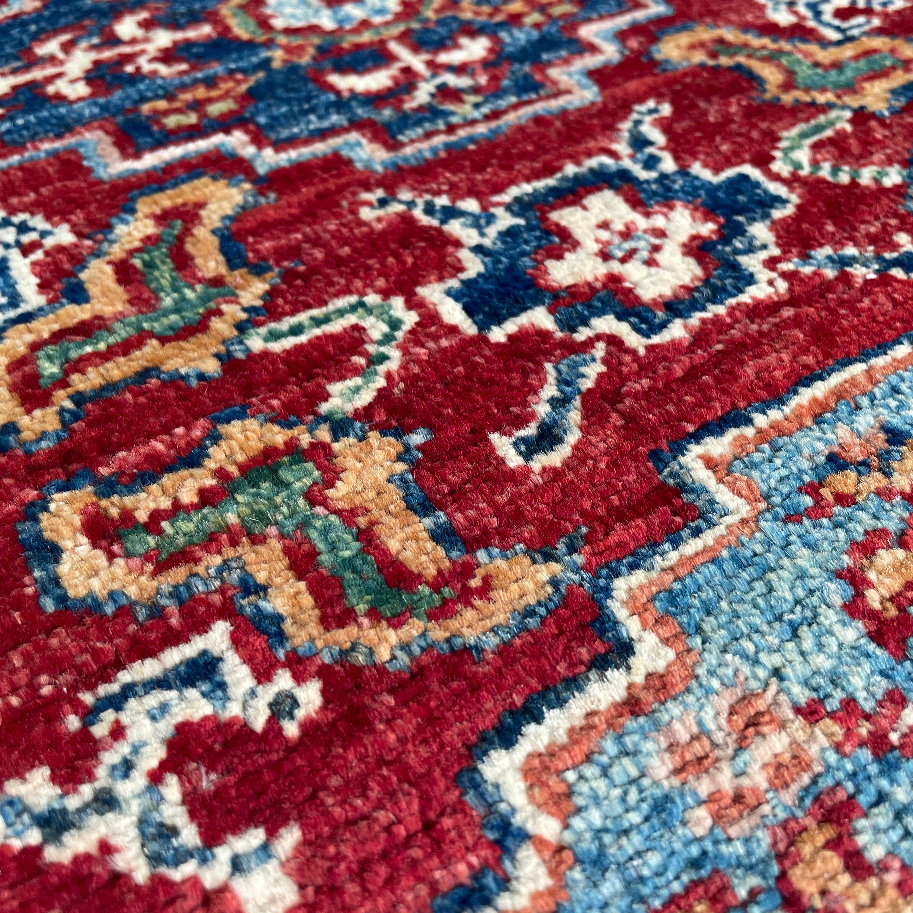 Afghan Super Kazak Small Rug