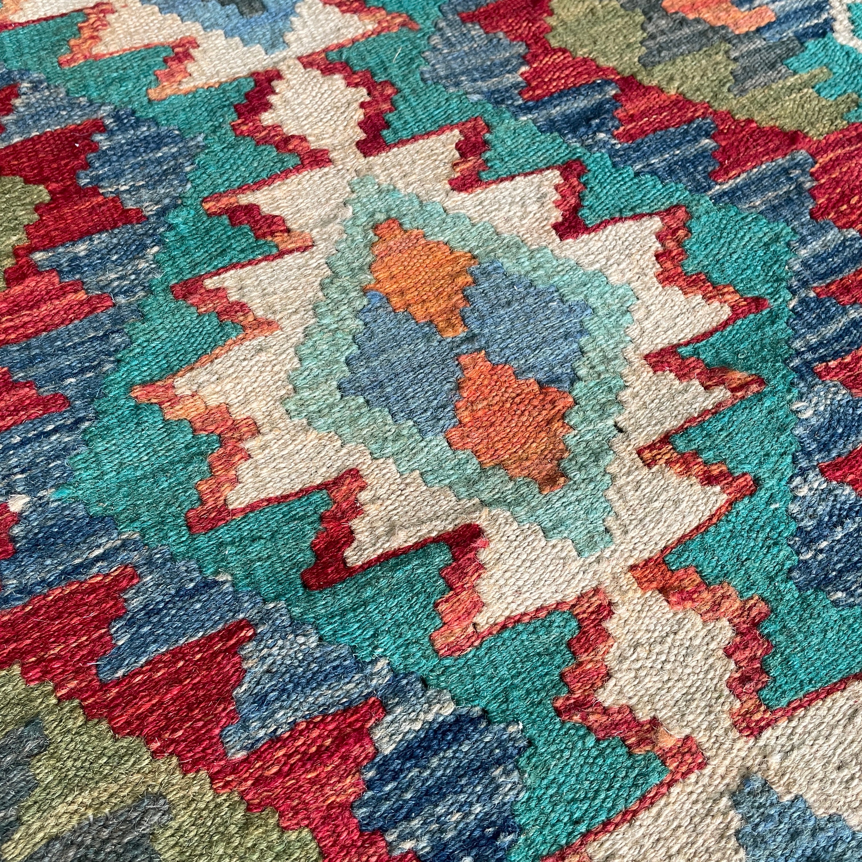 Afghan Kilim Door Mat