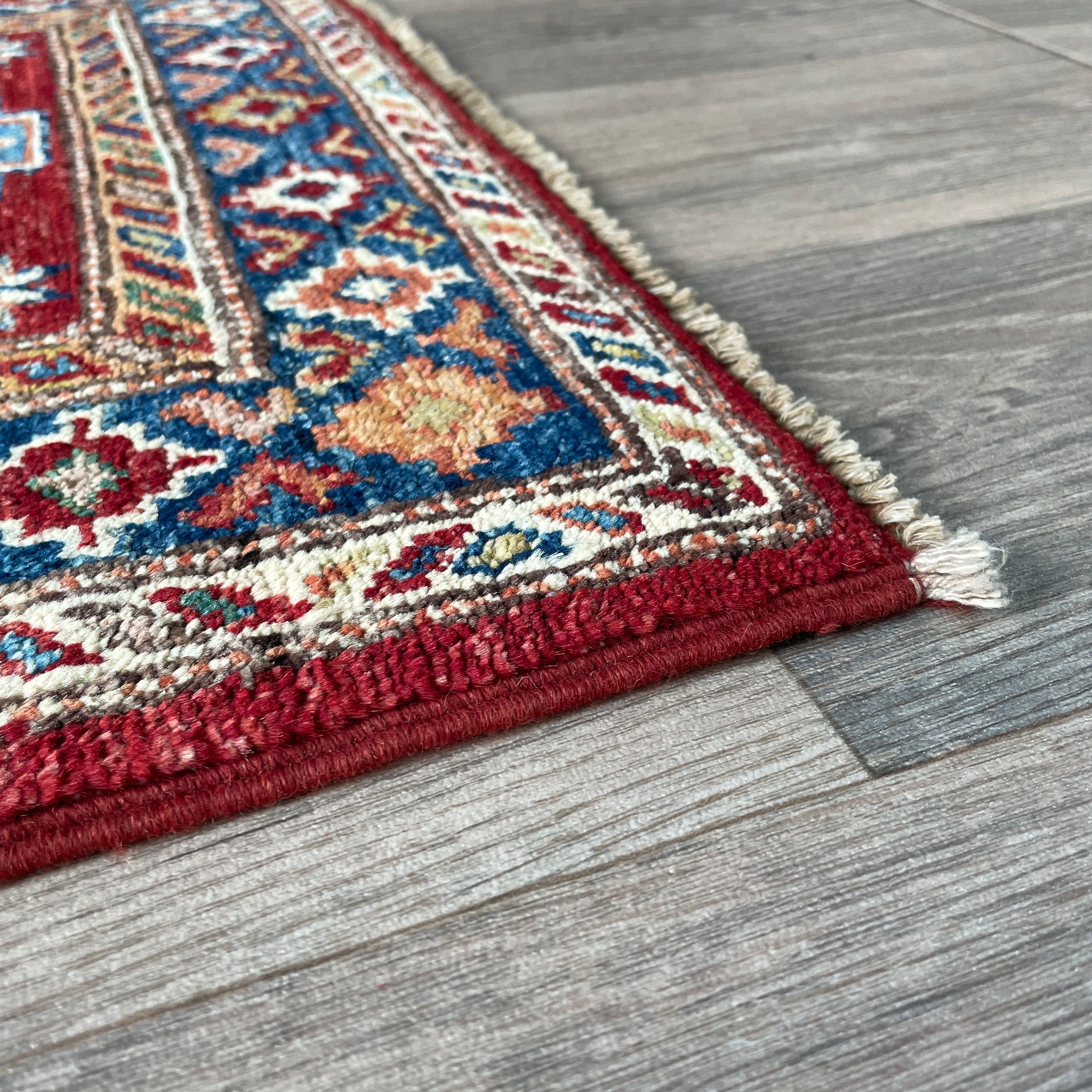 Afghan Super Kazak Small Rug