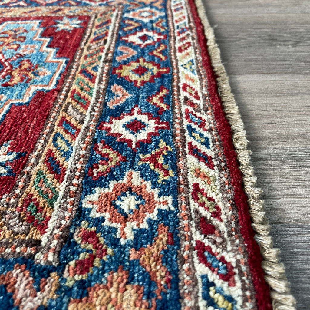 Afghan Super Kazak Small Rug