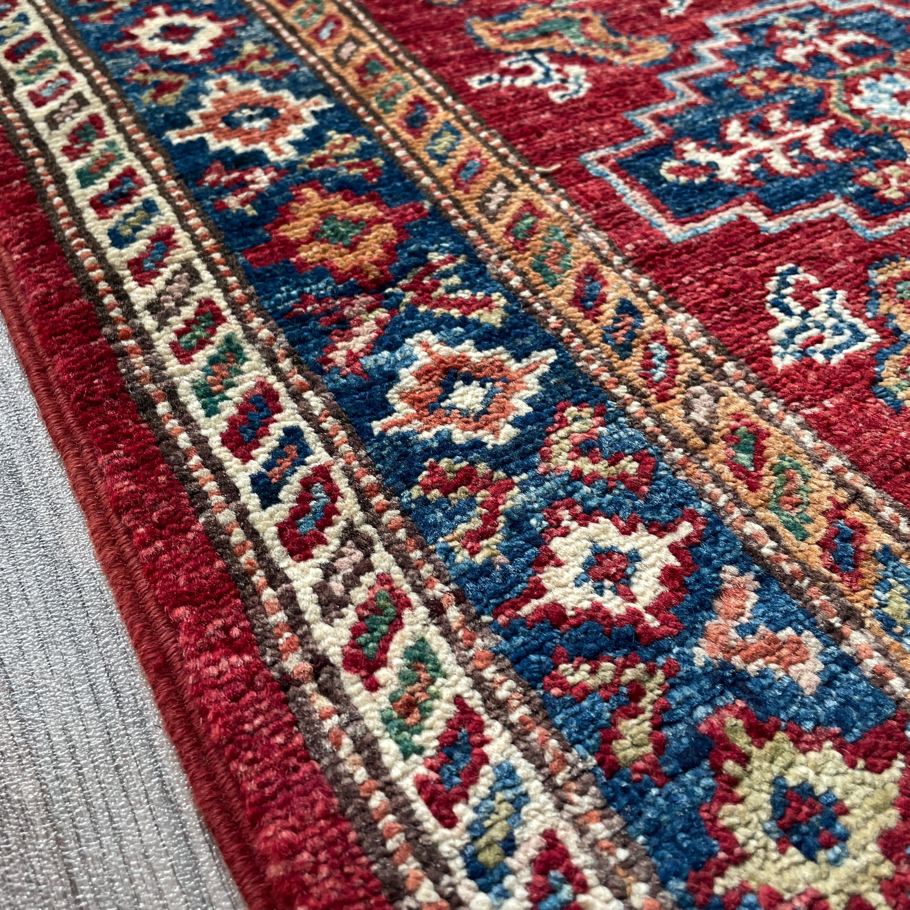 Afghan Super Kazak Small Rug