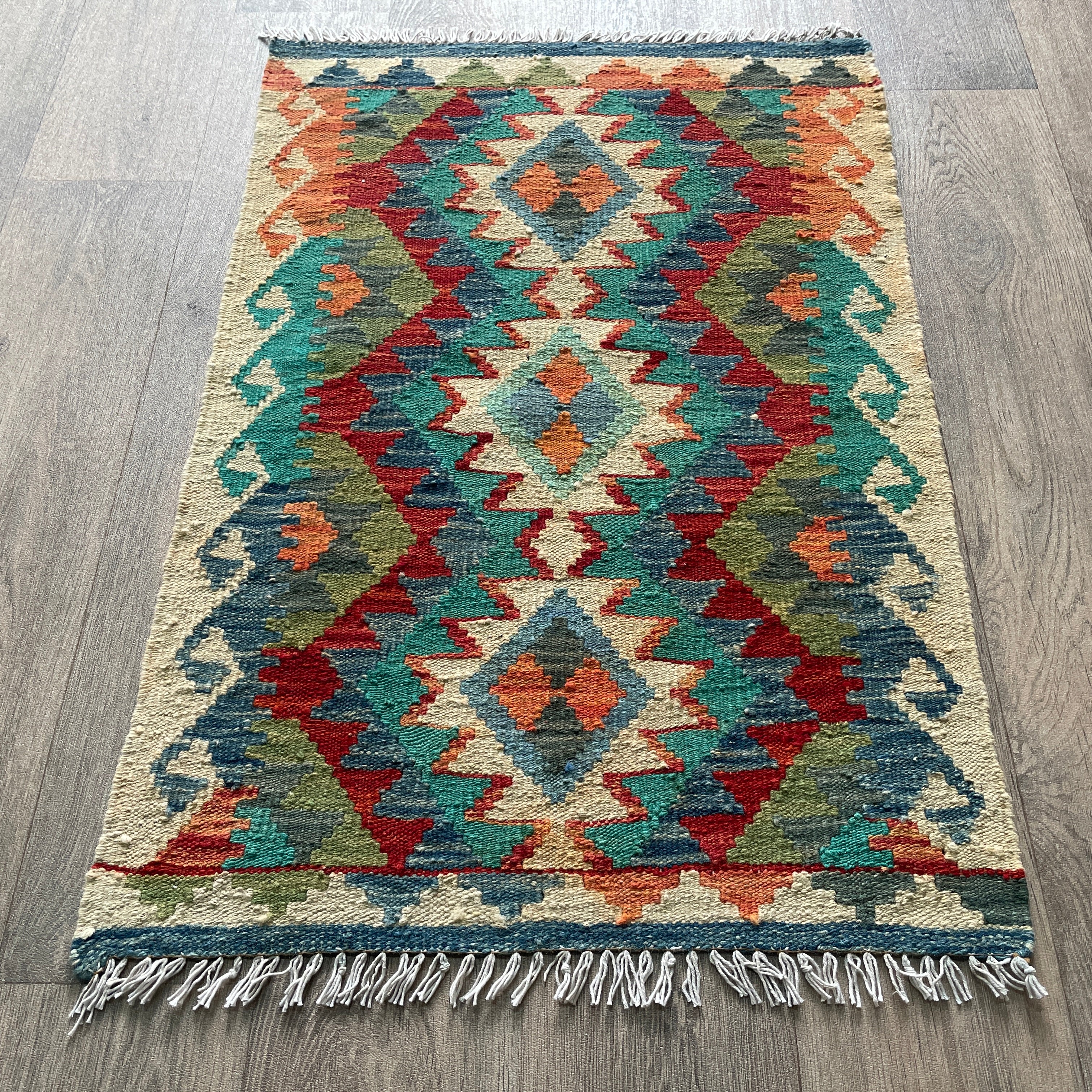 Afghan Kilim Door Mat
