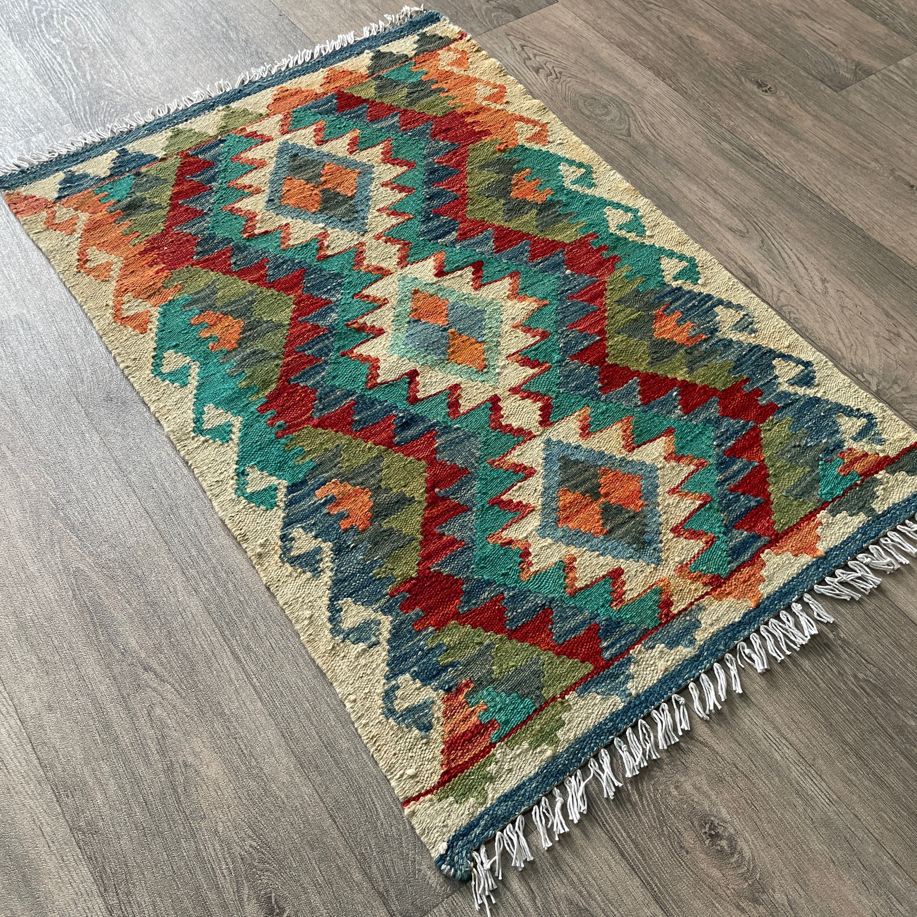 Afghan Kilim Door Mat