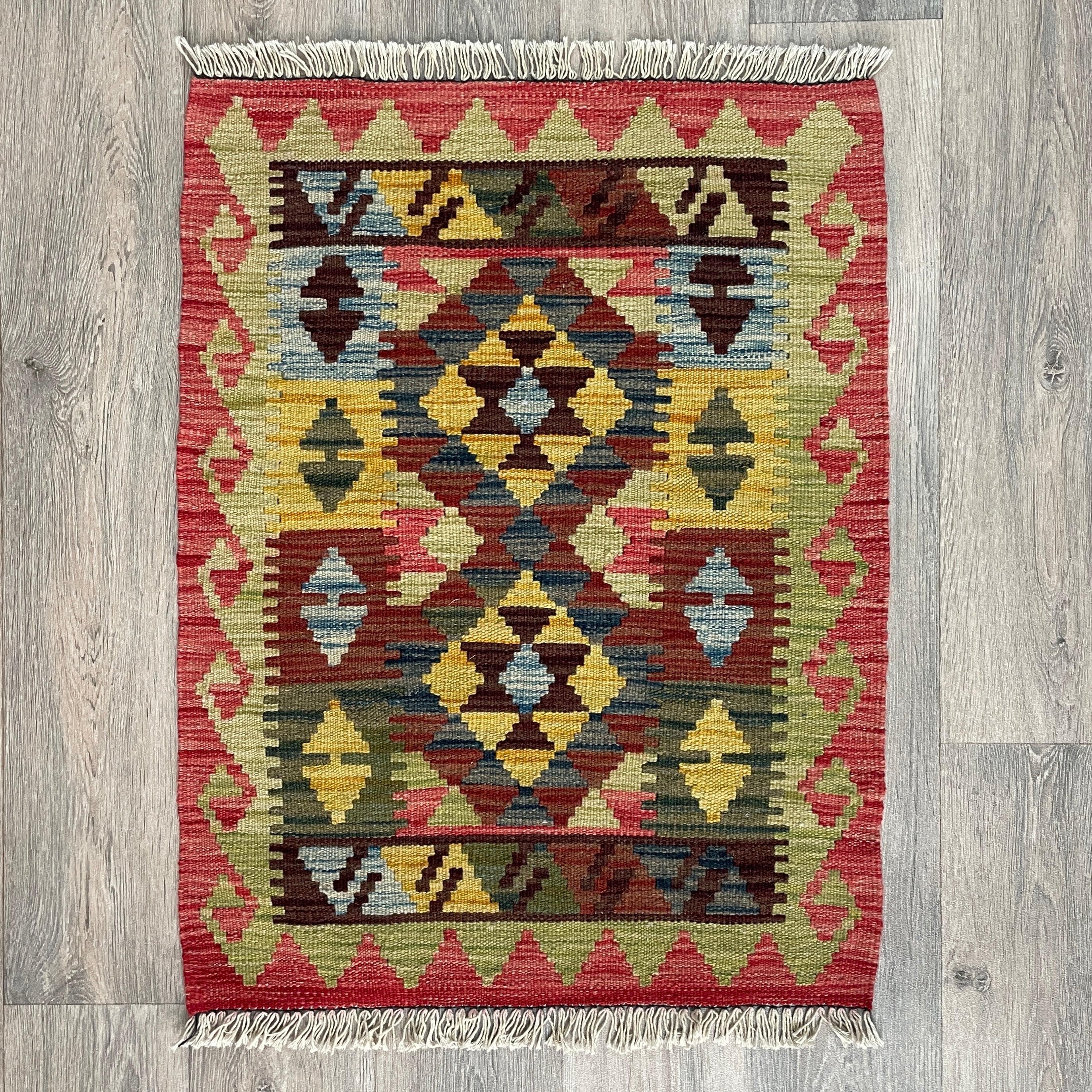 Afghan Kilim Door Mat