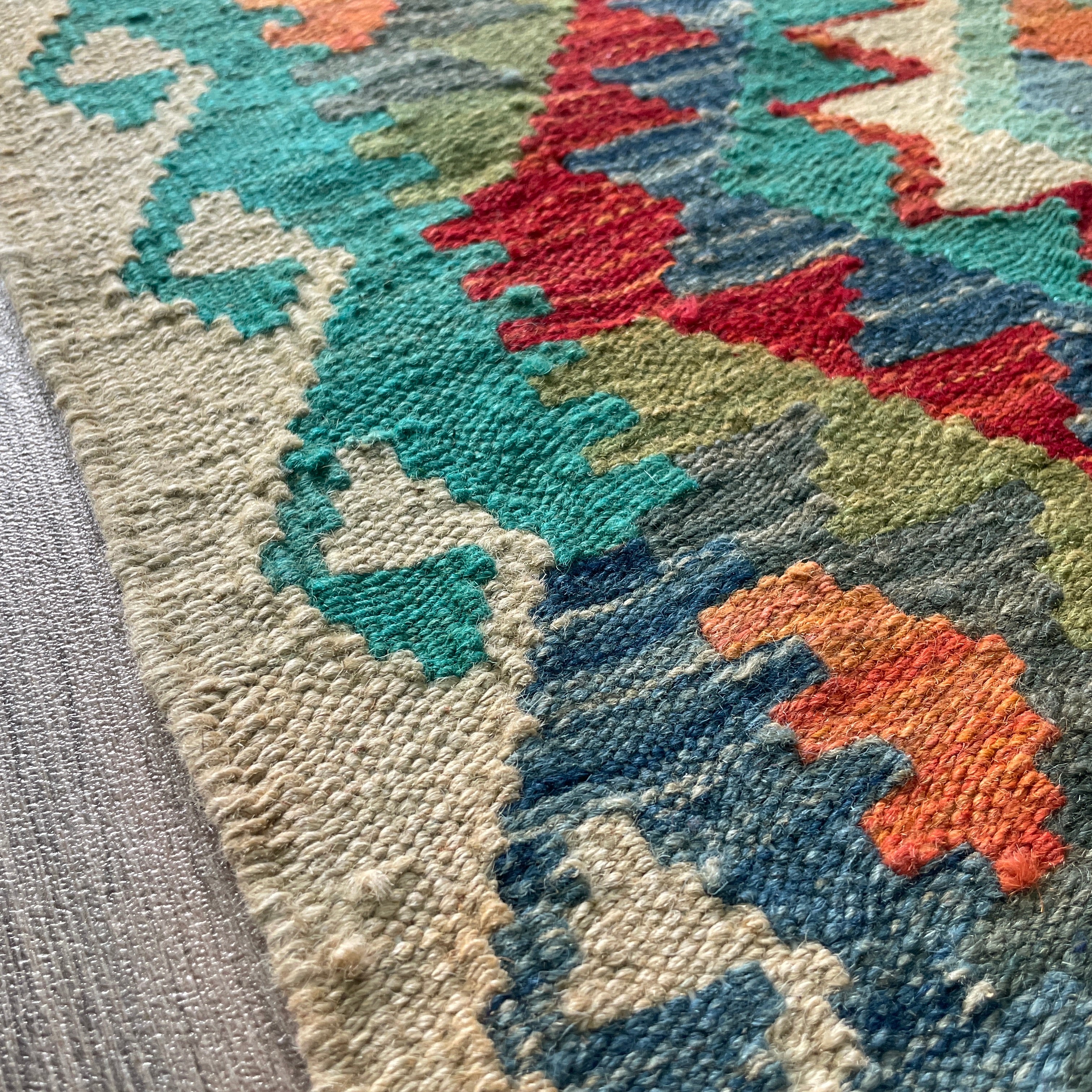 Afghan Kilim Door Mat