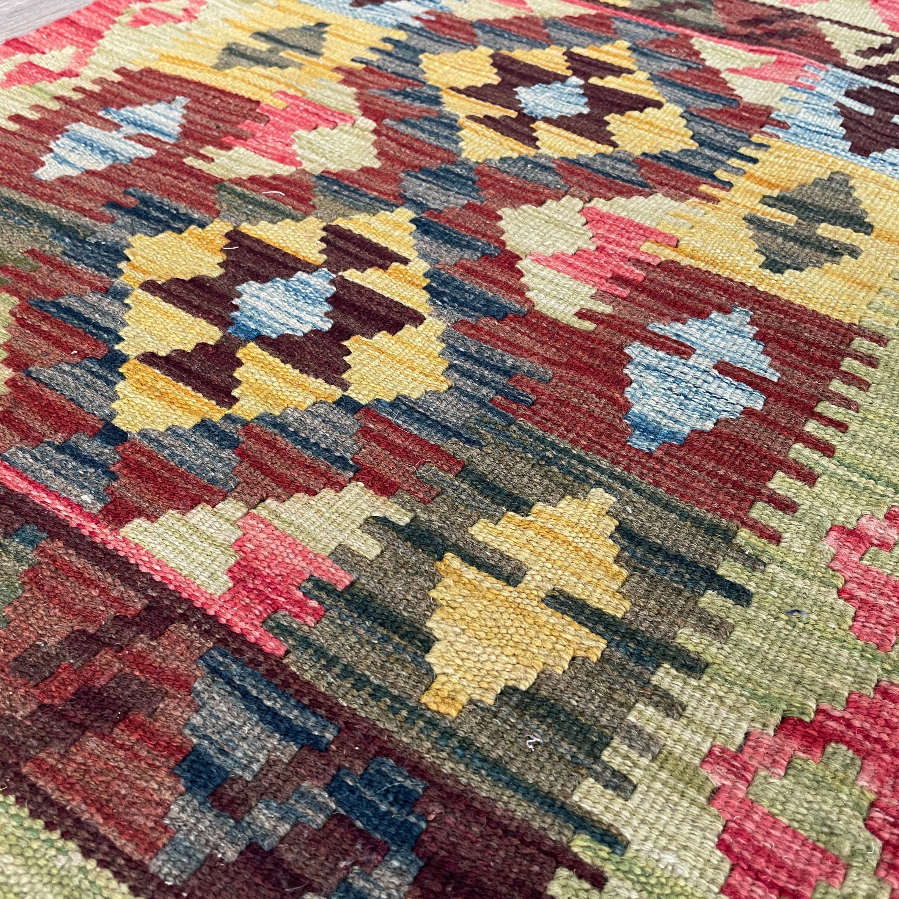 Afghan Kilim Door Mat