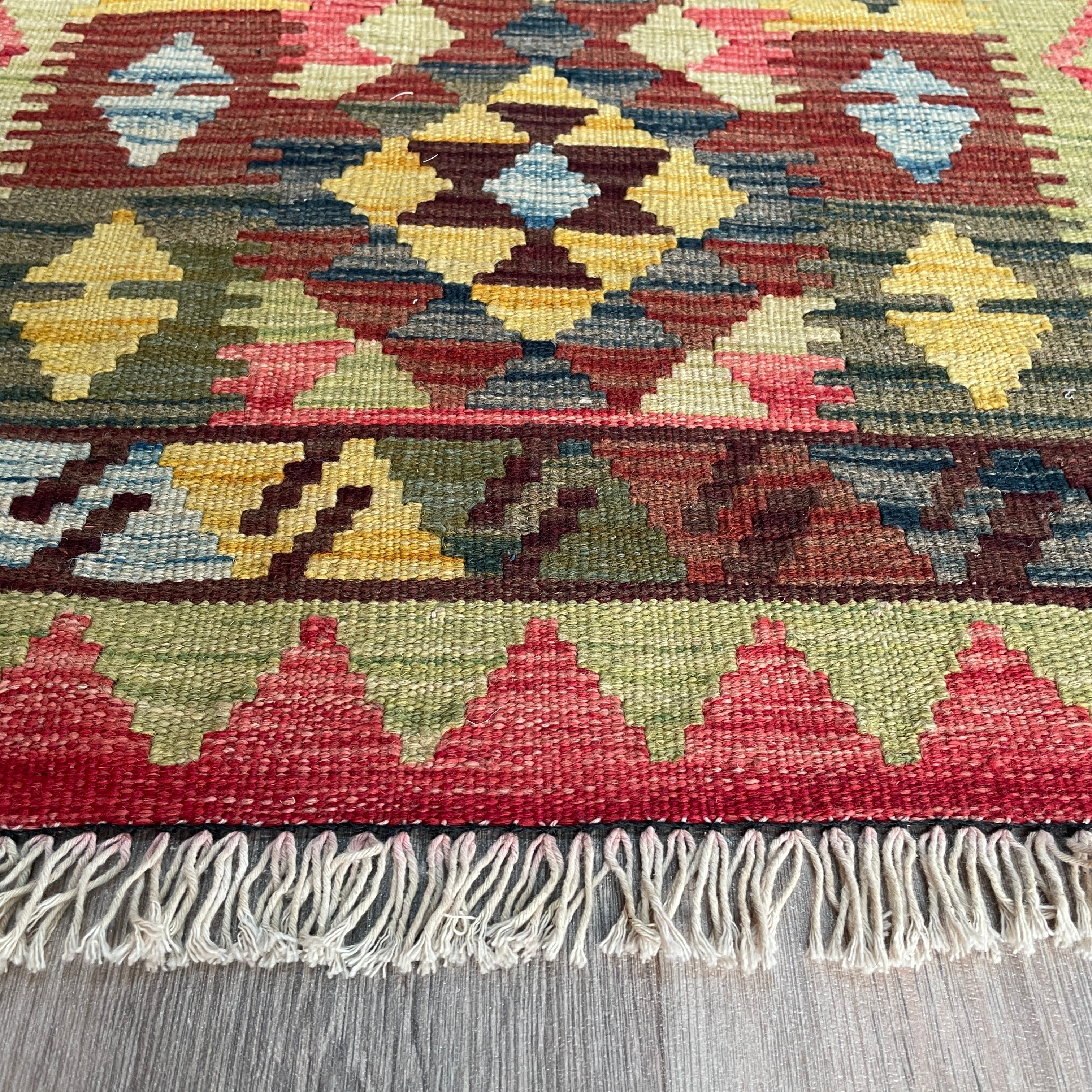 Afghan Kilim Door Mat