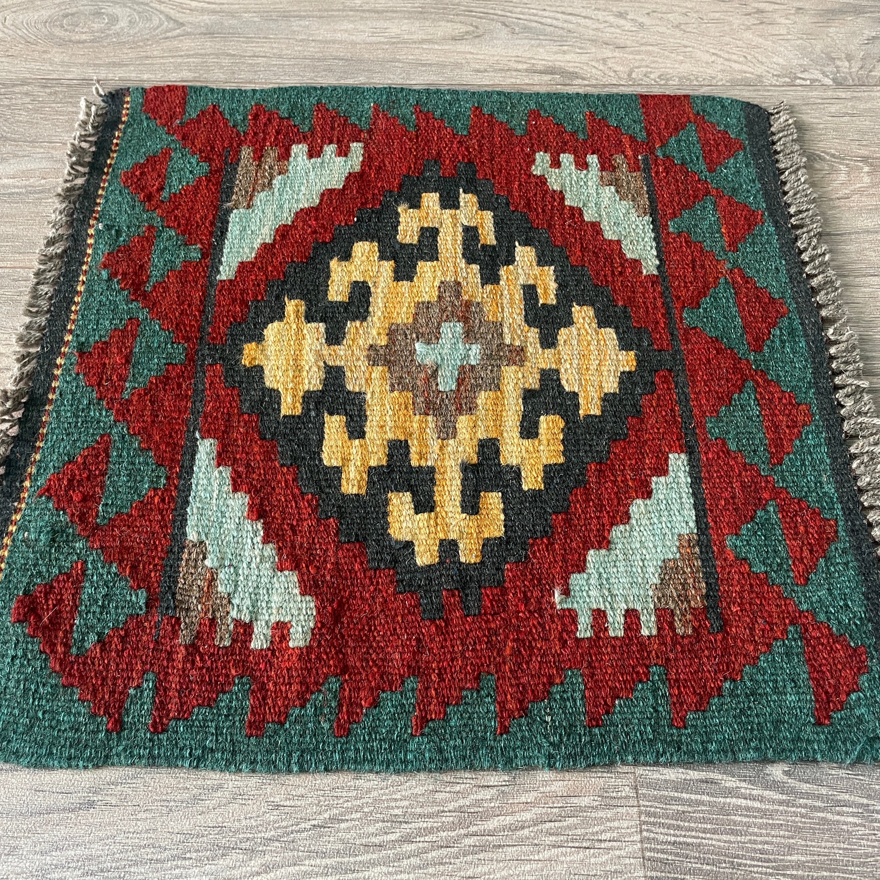 Afghan Kilim Door Mat
