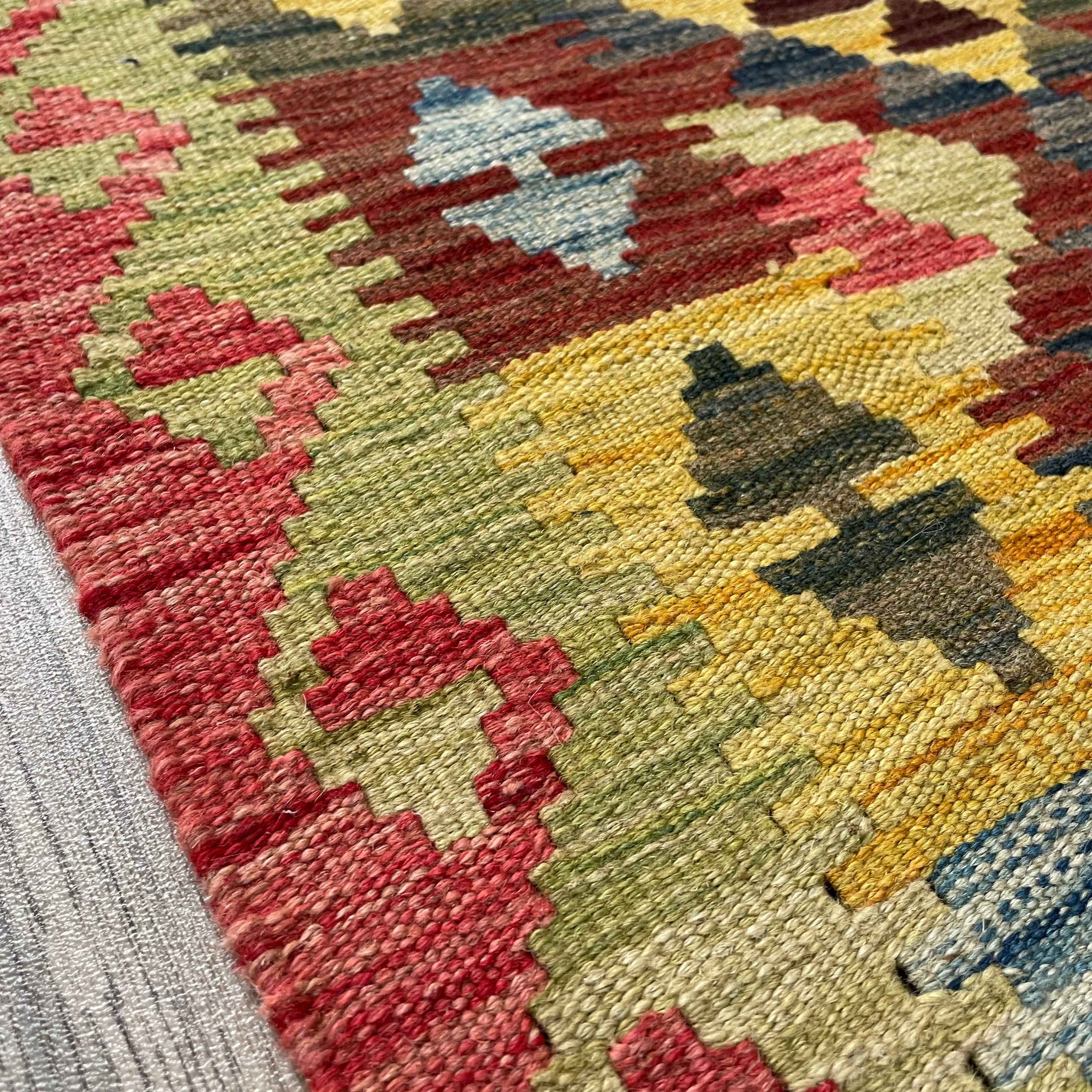 Afghan Kilim Door Mat