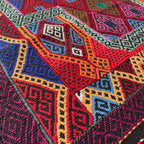 Afghan Soumak Kilim Rug