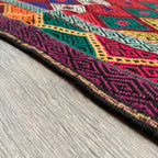 Afghan Soumak Kilim Rug