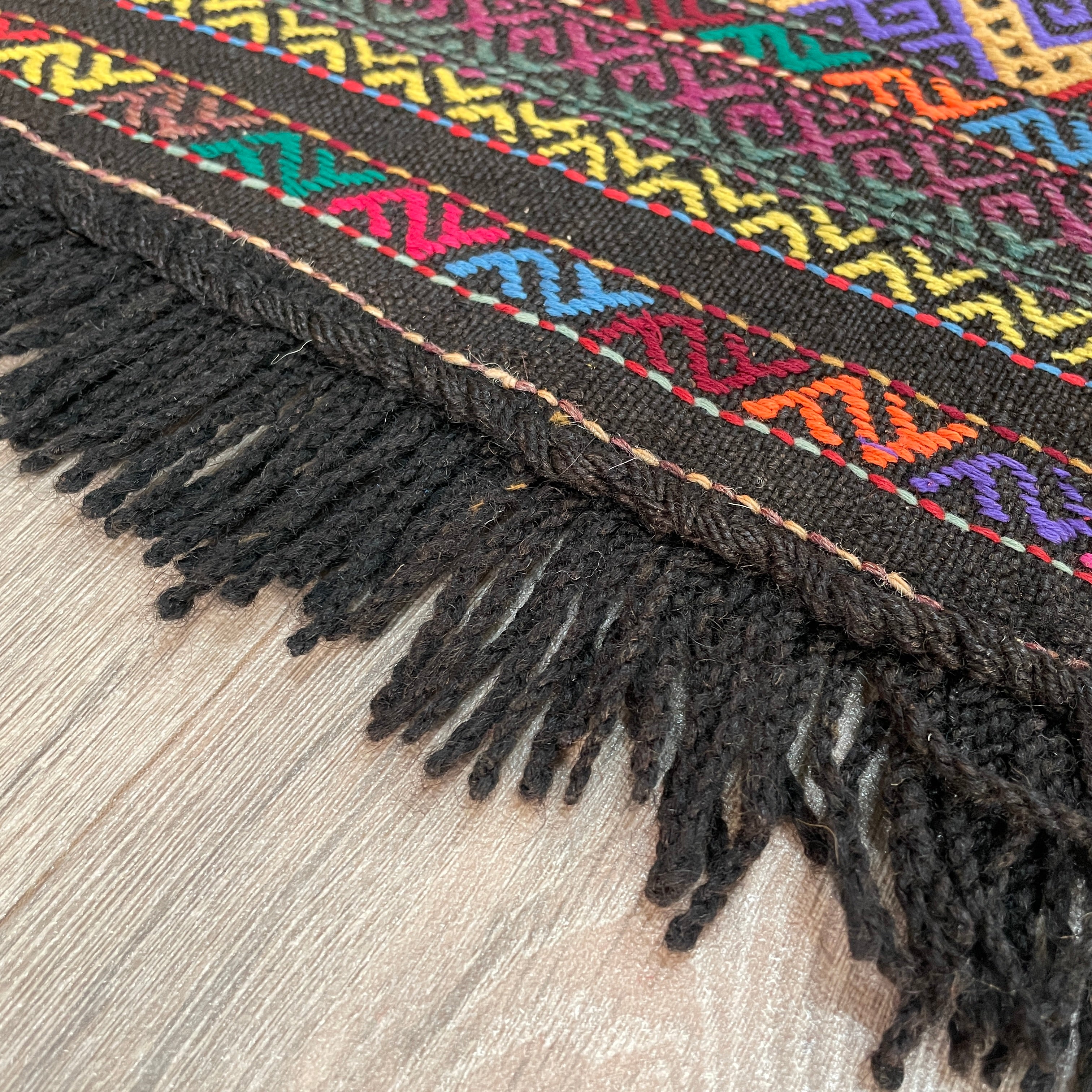 Afghan Soumak Kilim Rug