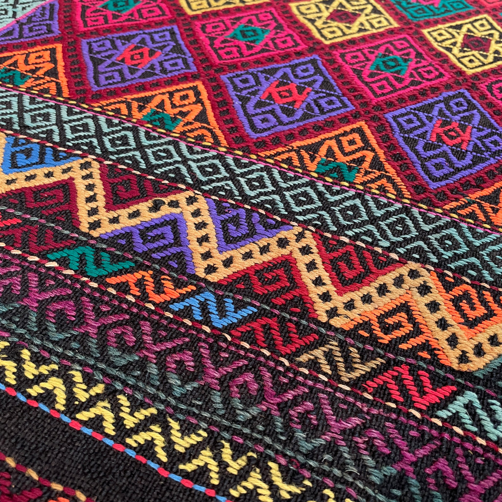 Afghan Soumak Kilim Rug