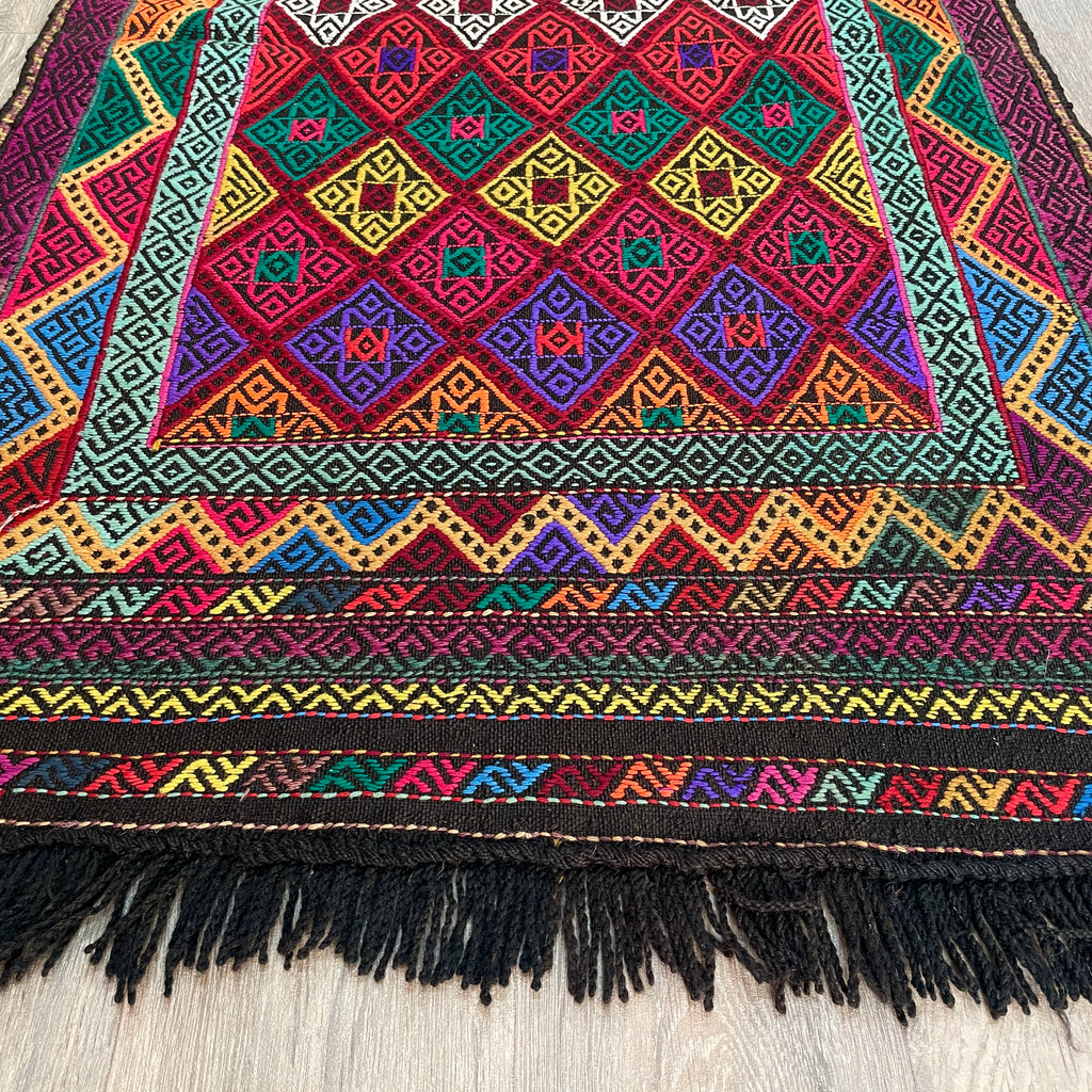 Afghan Soumak Kilim Rug