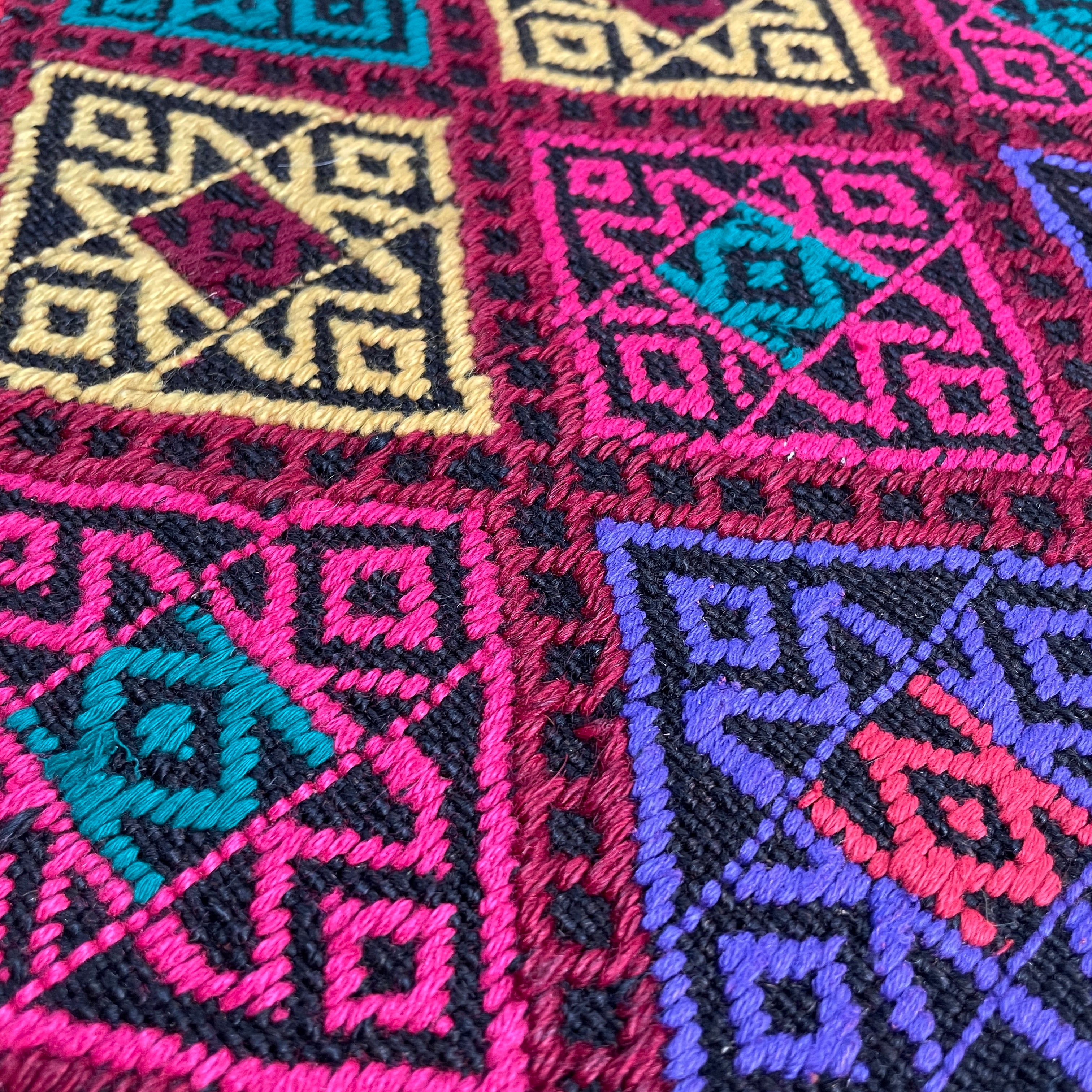 Afghan Soumak Kilim Rug