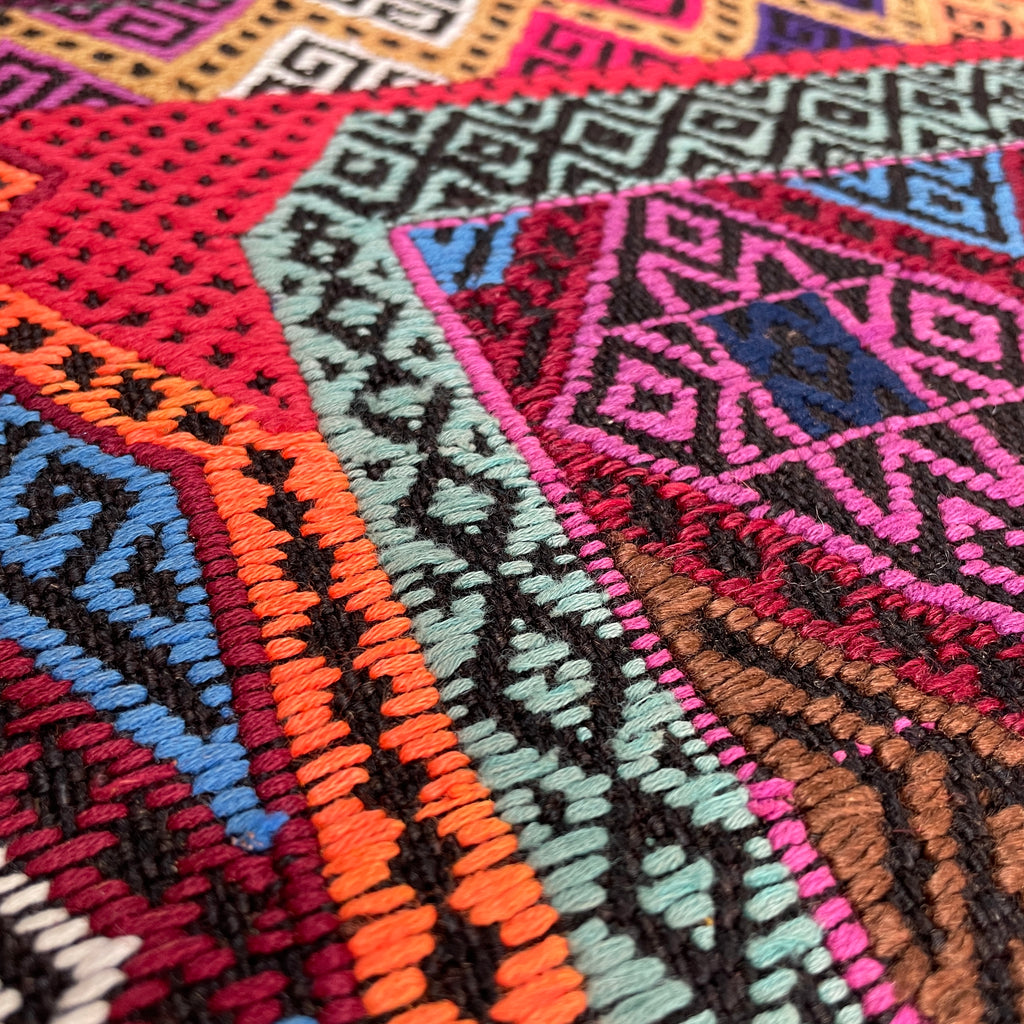 Afghan Soumak Kilim Rug