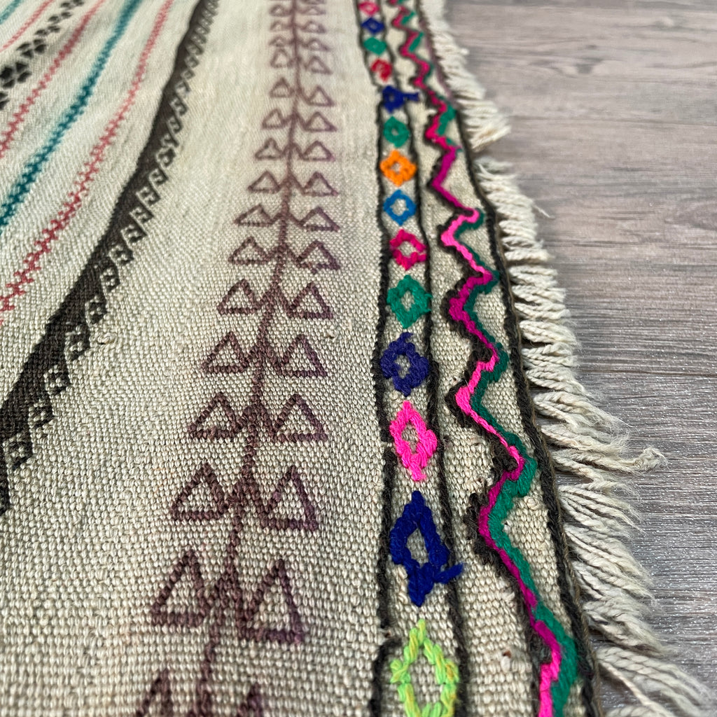 Afghan Soumak Kilim Runner
