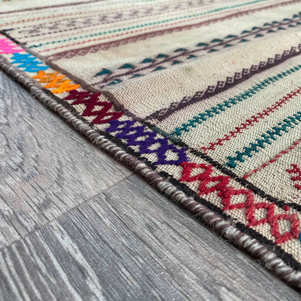 Afghan Soumak Kilim Runner