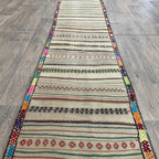 Afghan Soumak Kilim Runner