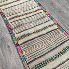 Afghan Soumak Kilim Runner