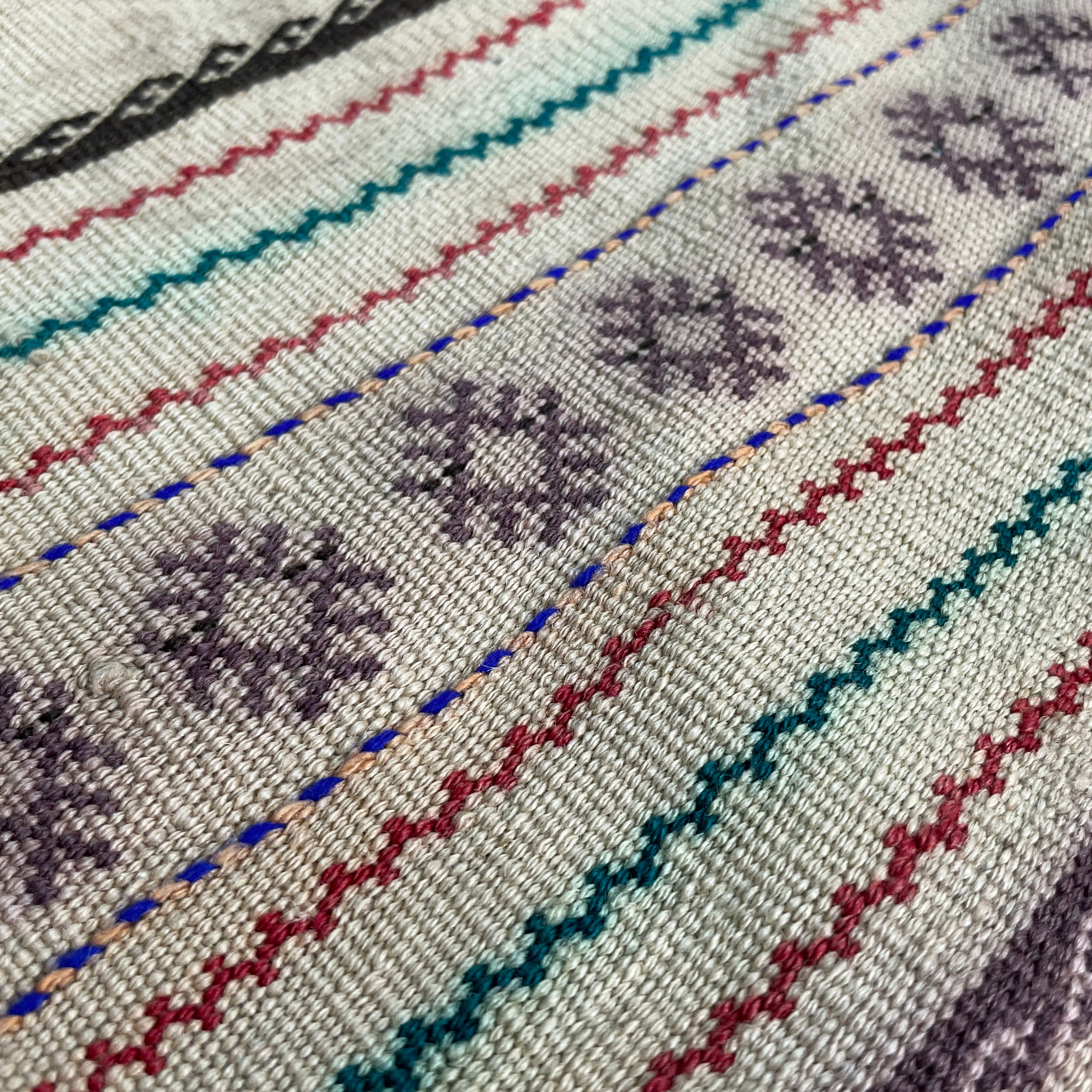 Afghan Soumak Kilim Runner