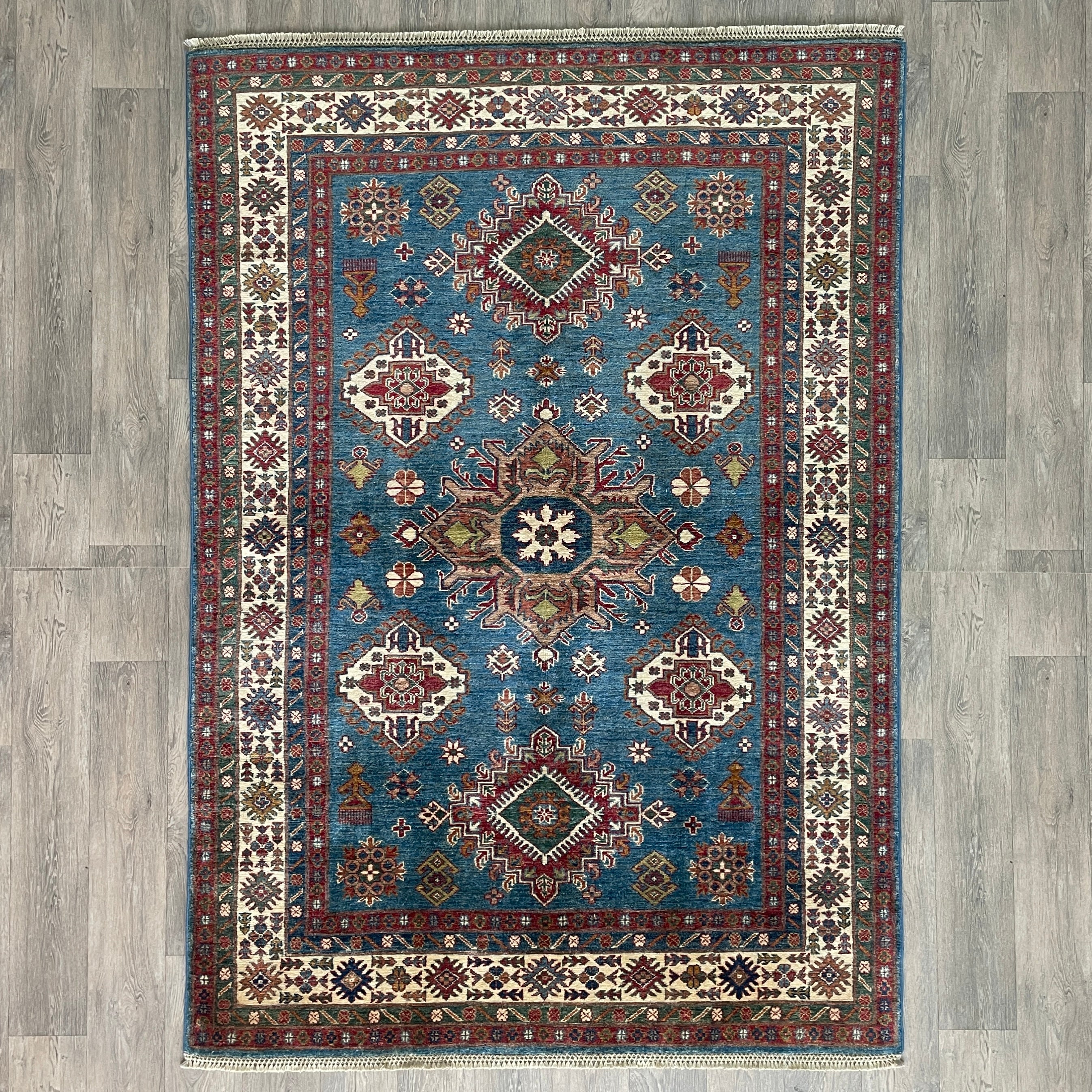 Afghan Super Kazak Fine Rug