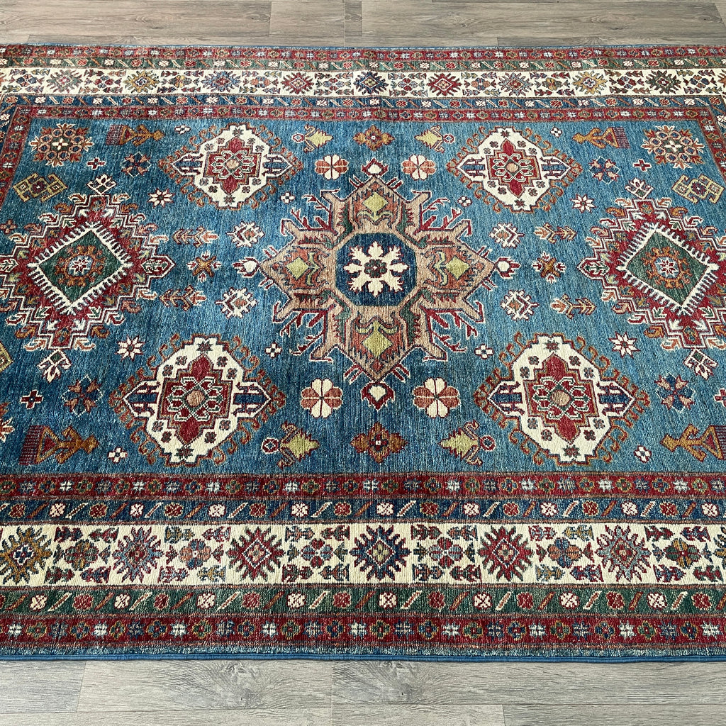Afghan Super Kazak Fine Rug