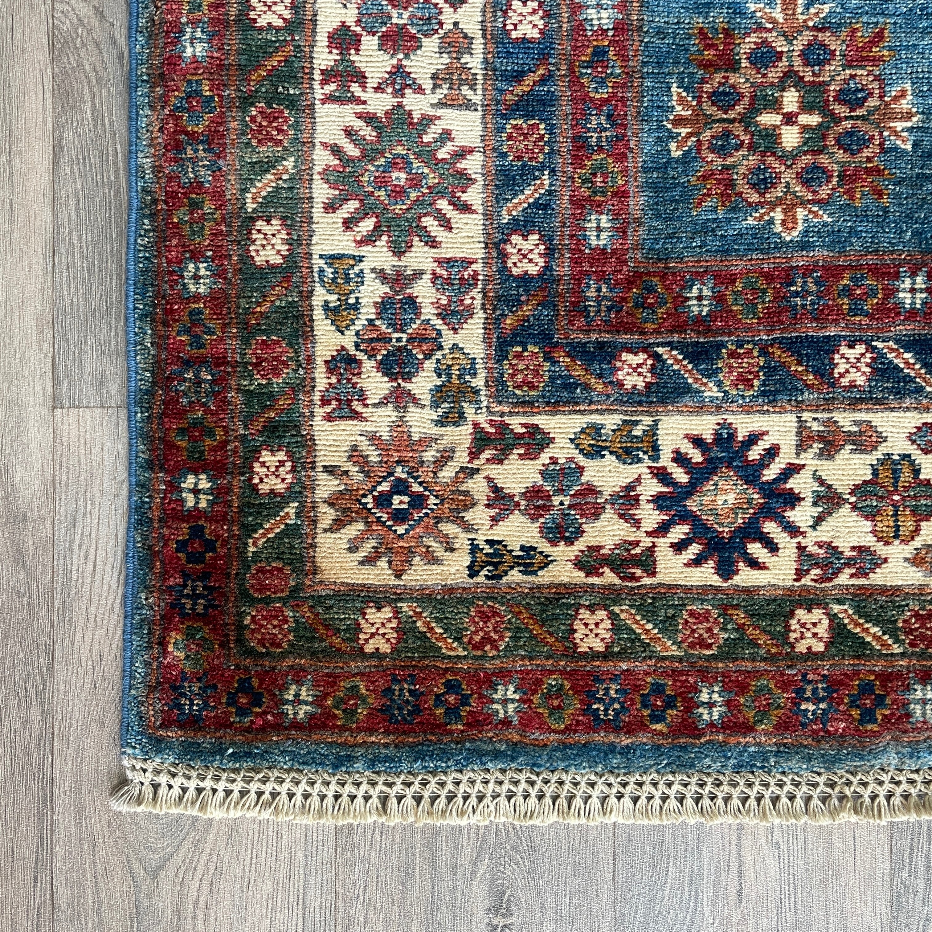 Afghan Super Kazak Fine Rug
