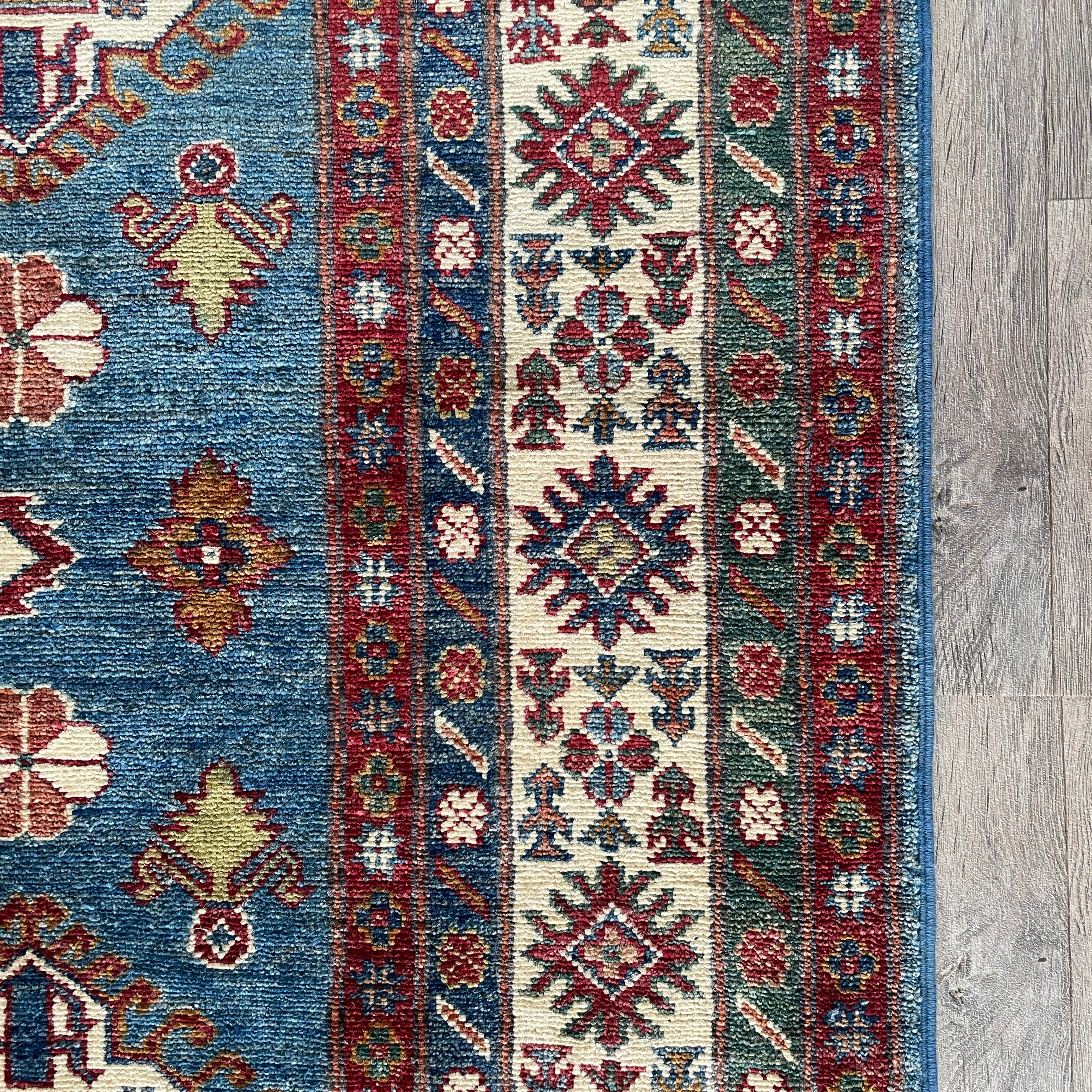 Afghan Super Kazak Fine Rug