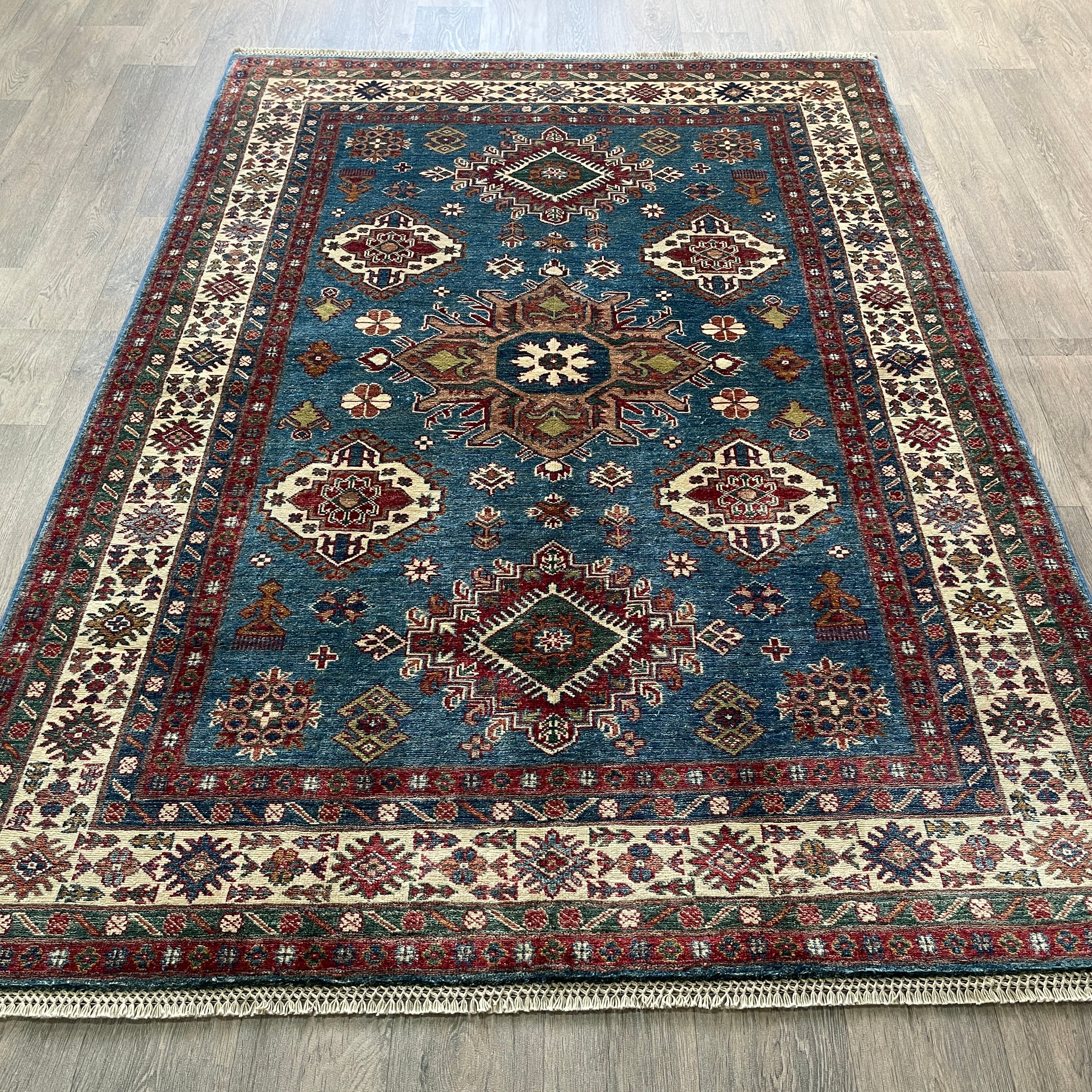 Afghan Super Kazak Fine Rug