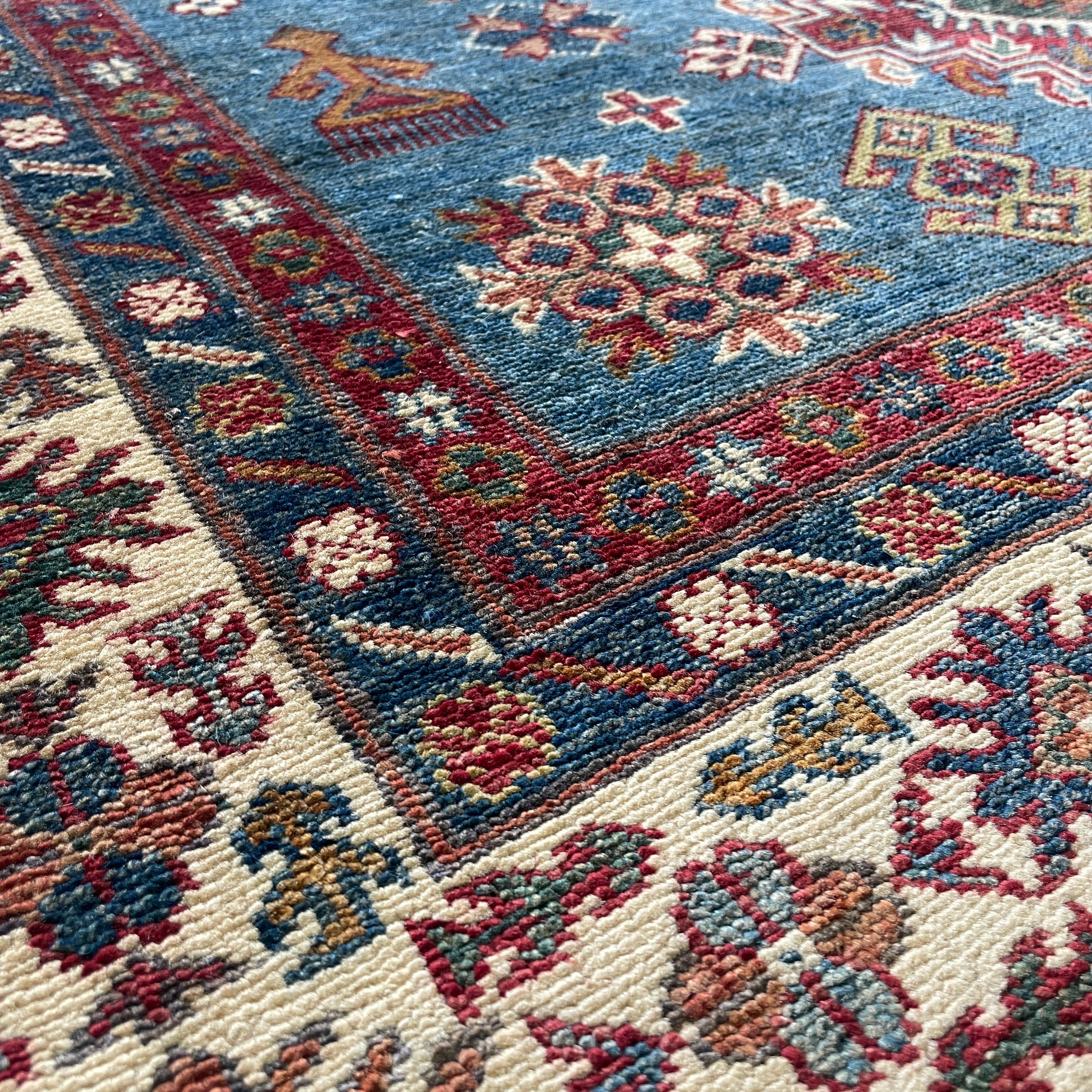 Afghan Super Kazak Fine Rug