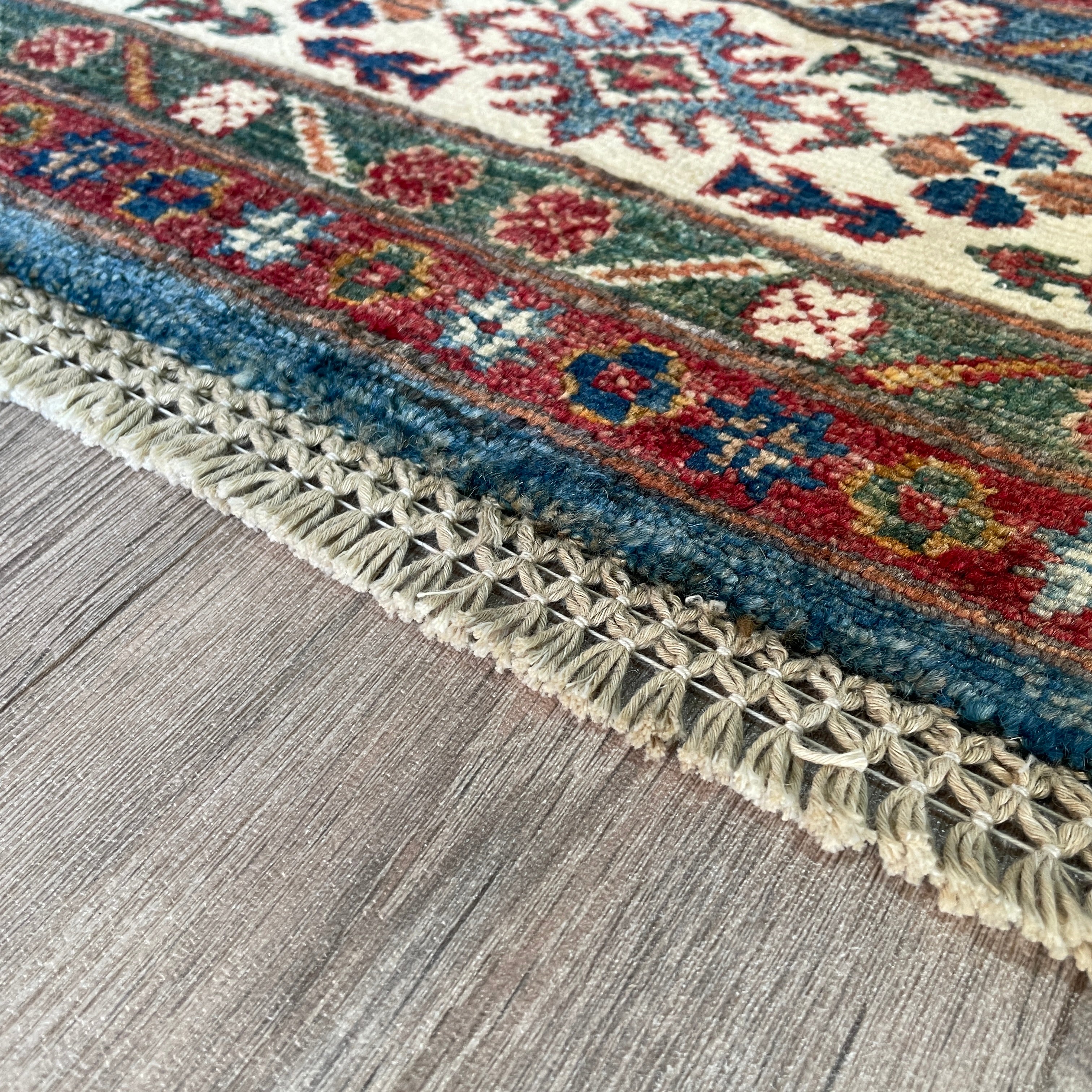 Afghan Super Kazak Fine Rug