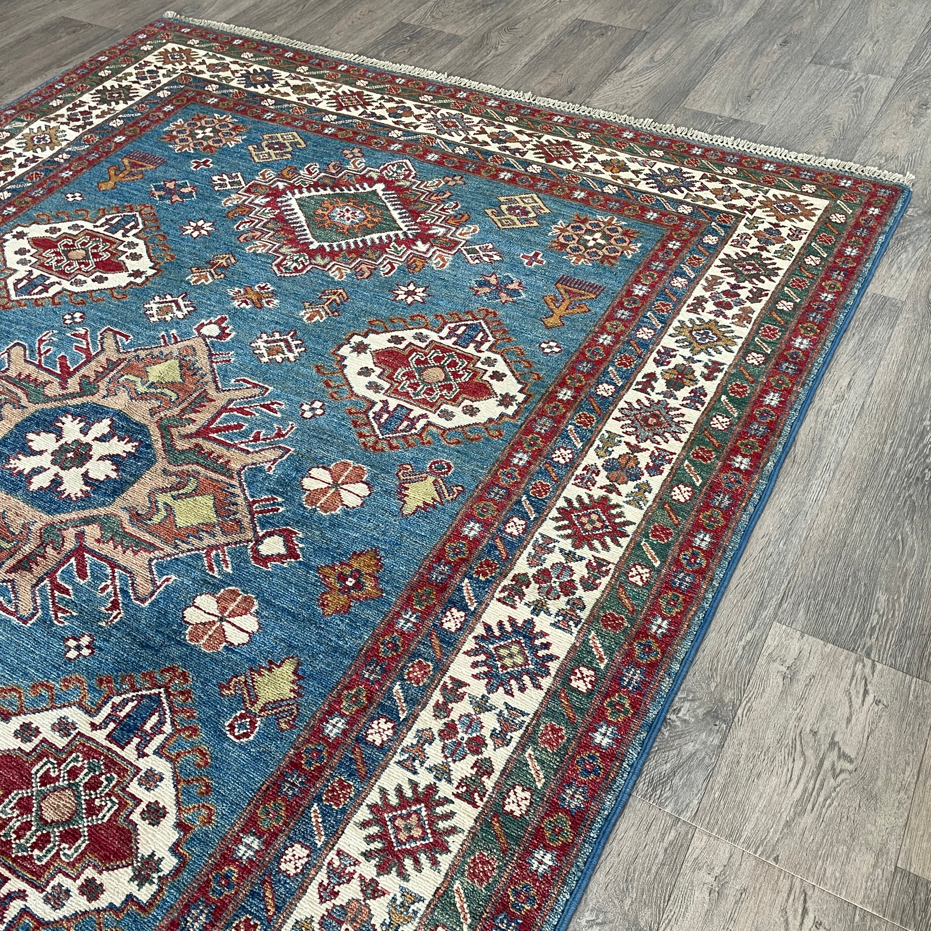 Afghan Super Kazak Fine Rug